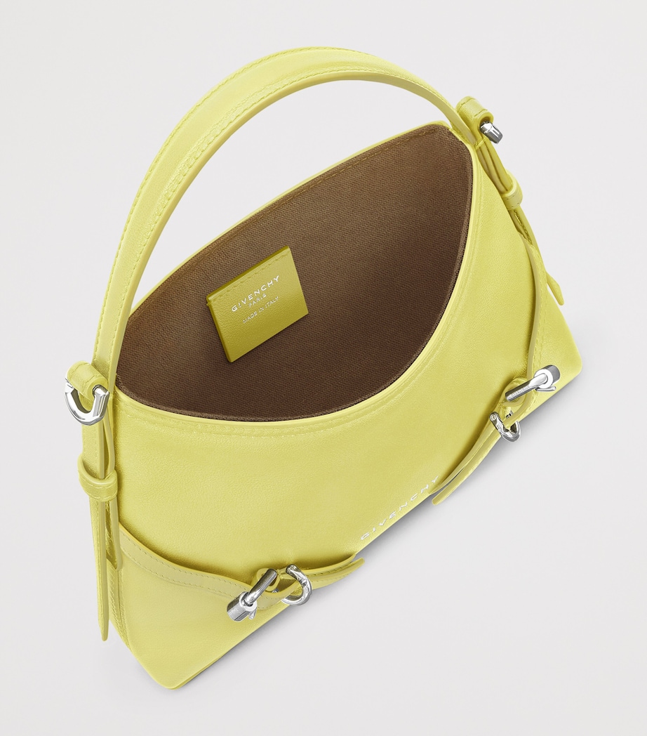 Nano Leather Voyou Shoulder Bag ACID YELLOW Image 5
