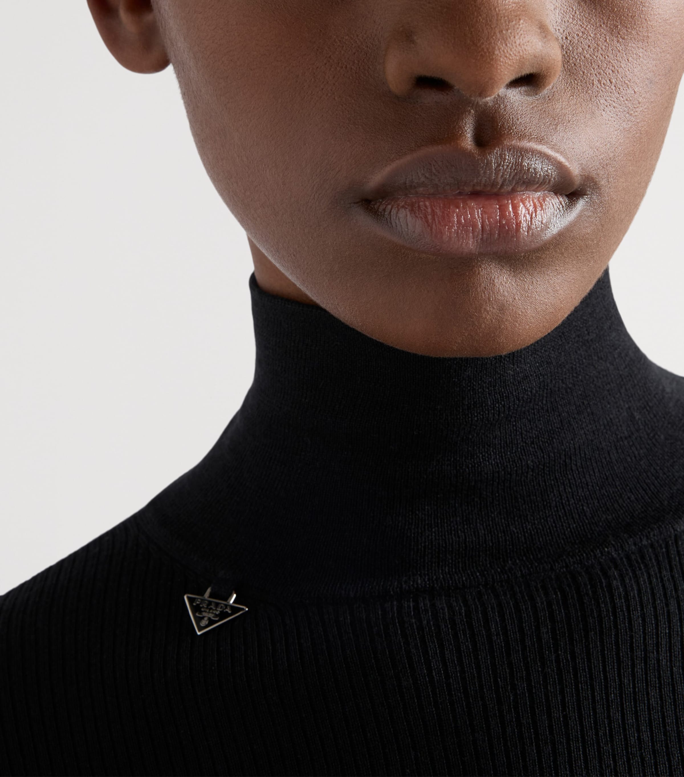 Wool High-Neck Sweater F0002 Image 3