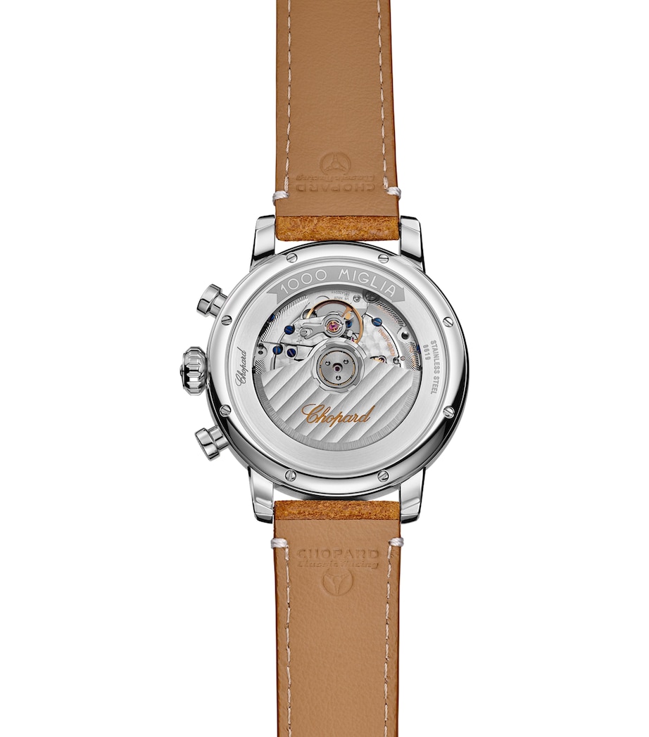 Lucent Steel Mille Miglia Chronograph Watch 40.5mm STAINLESS STEEL Image 7