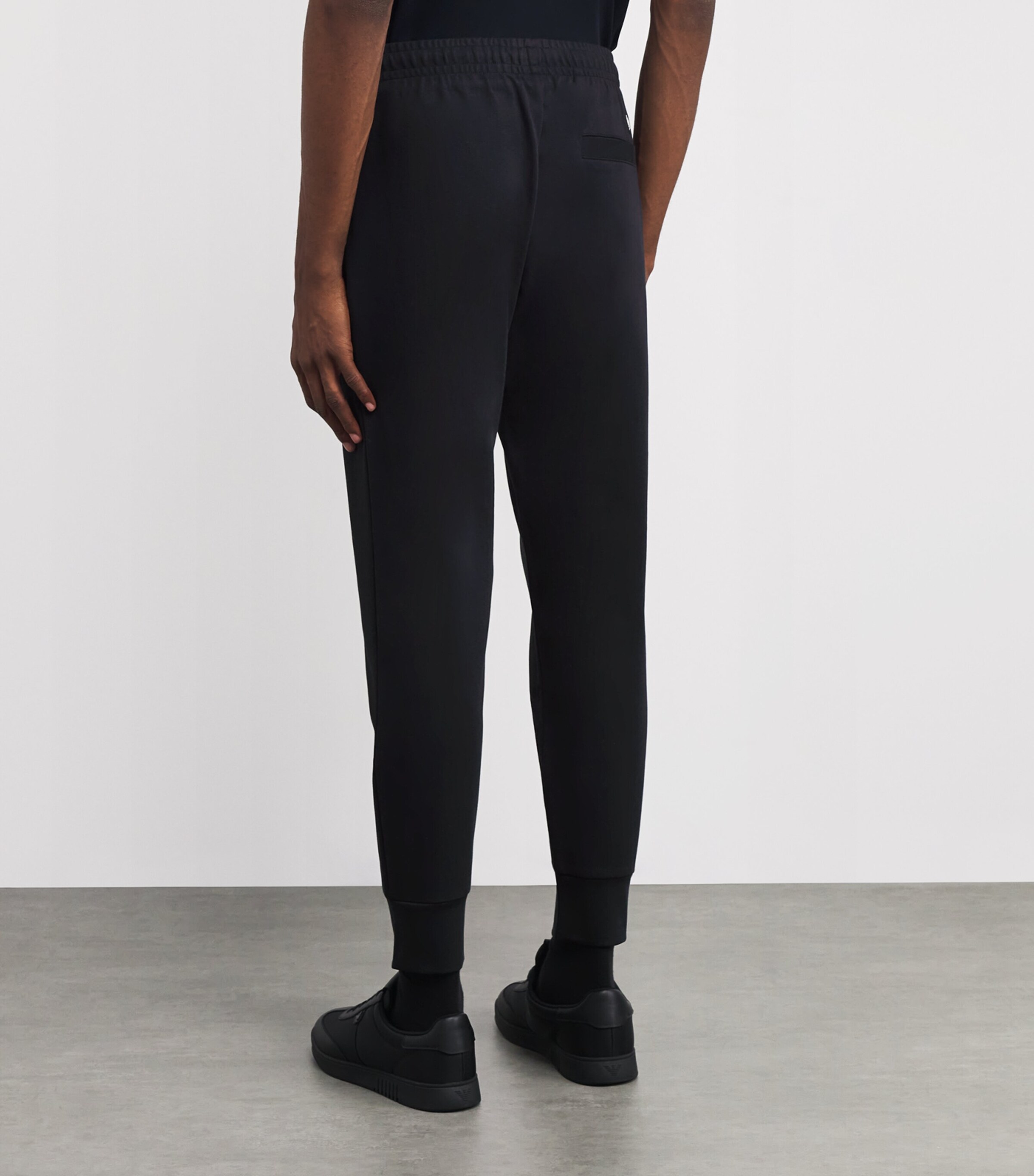 Cotton-Blend Slim-Fit Trousers 920 Image 4