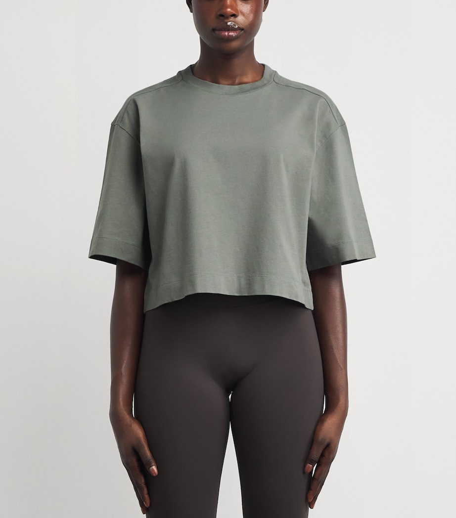 Cotton Addison Crop Top SAGEBRUSH Image 3