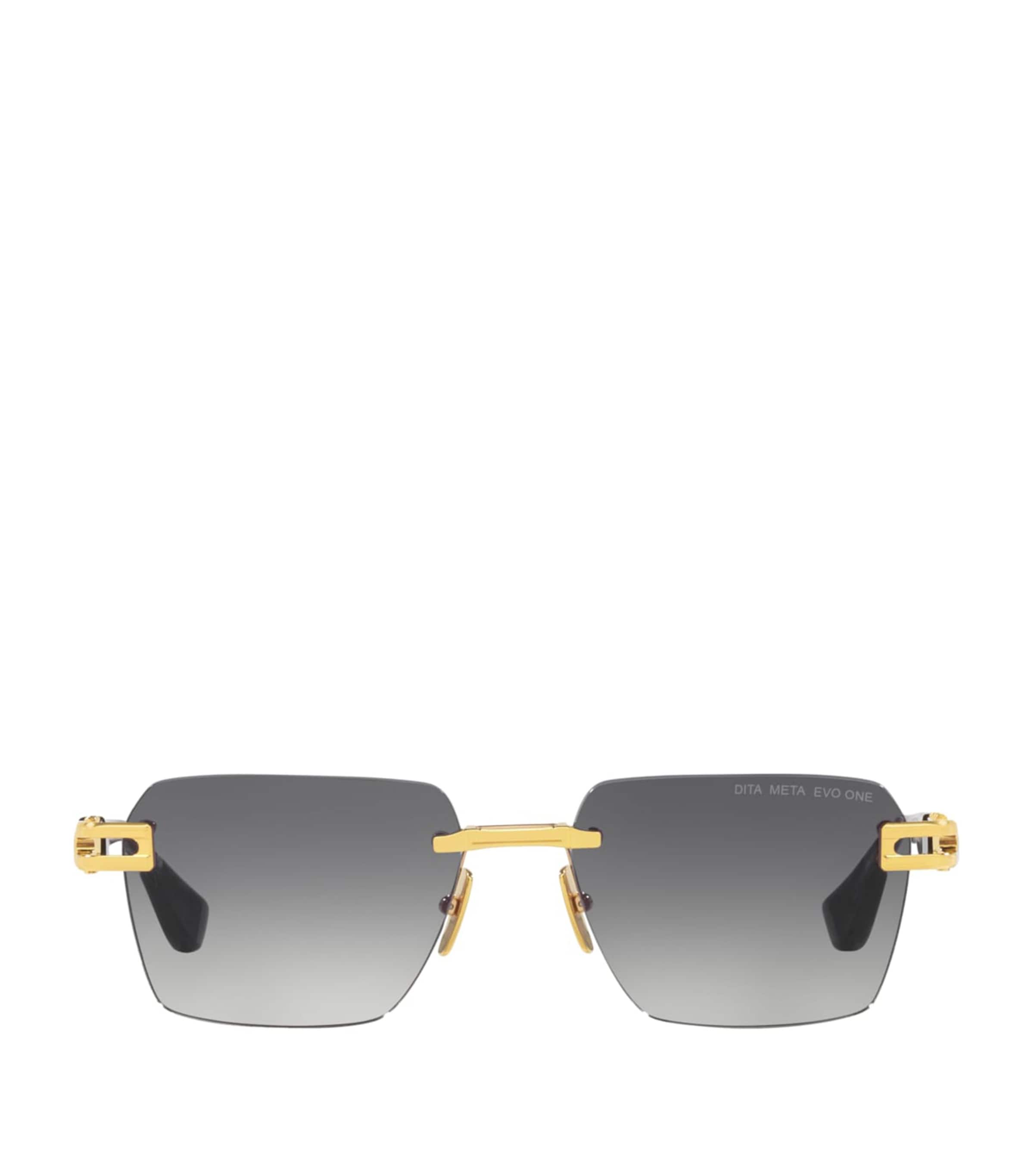 DITA Meta-Evo One Square Sunglasses Gold Image 1
