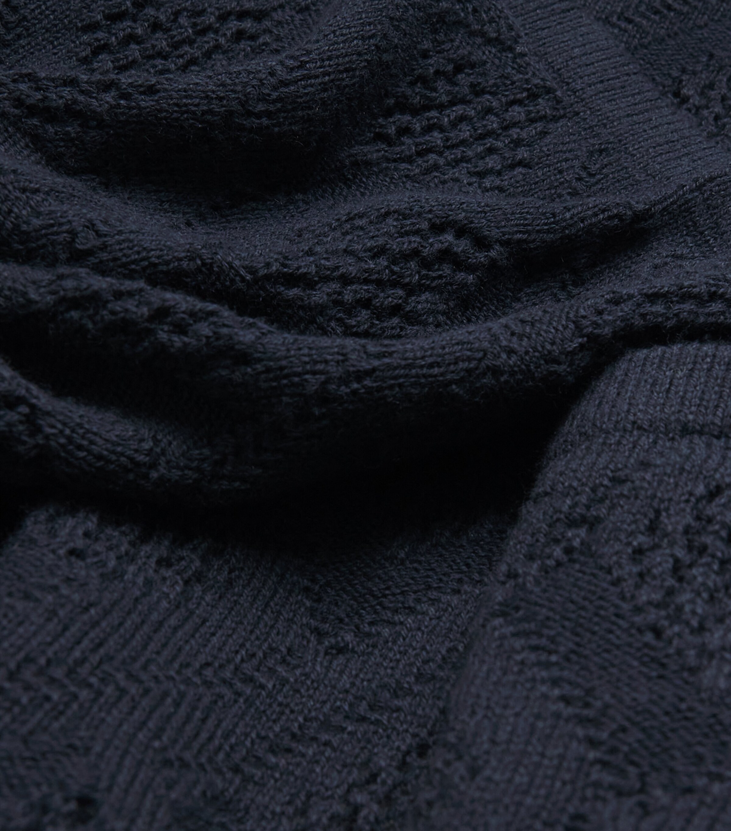 Samsøe Samsøe Mens Organic Cotton-Wool Crochet Shirt Salute Image 5