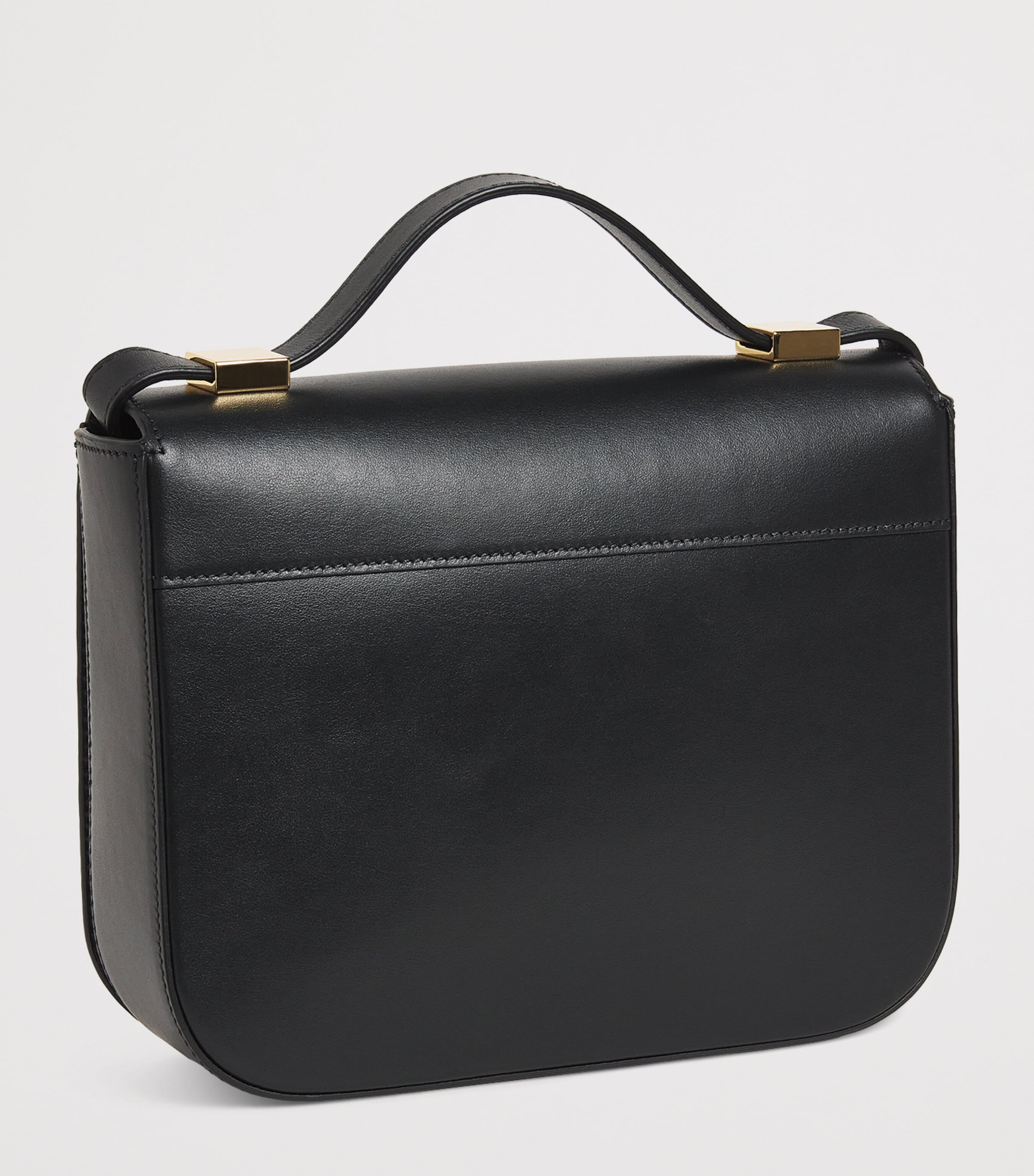 Leather Vancouver Cross-Body Bag BLACK Image 3