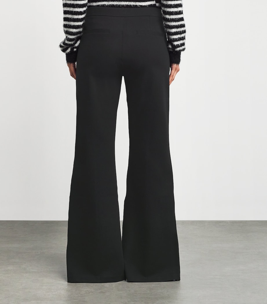 Sofia Flared Trousers BLACK Image 4