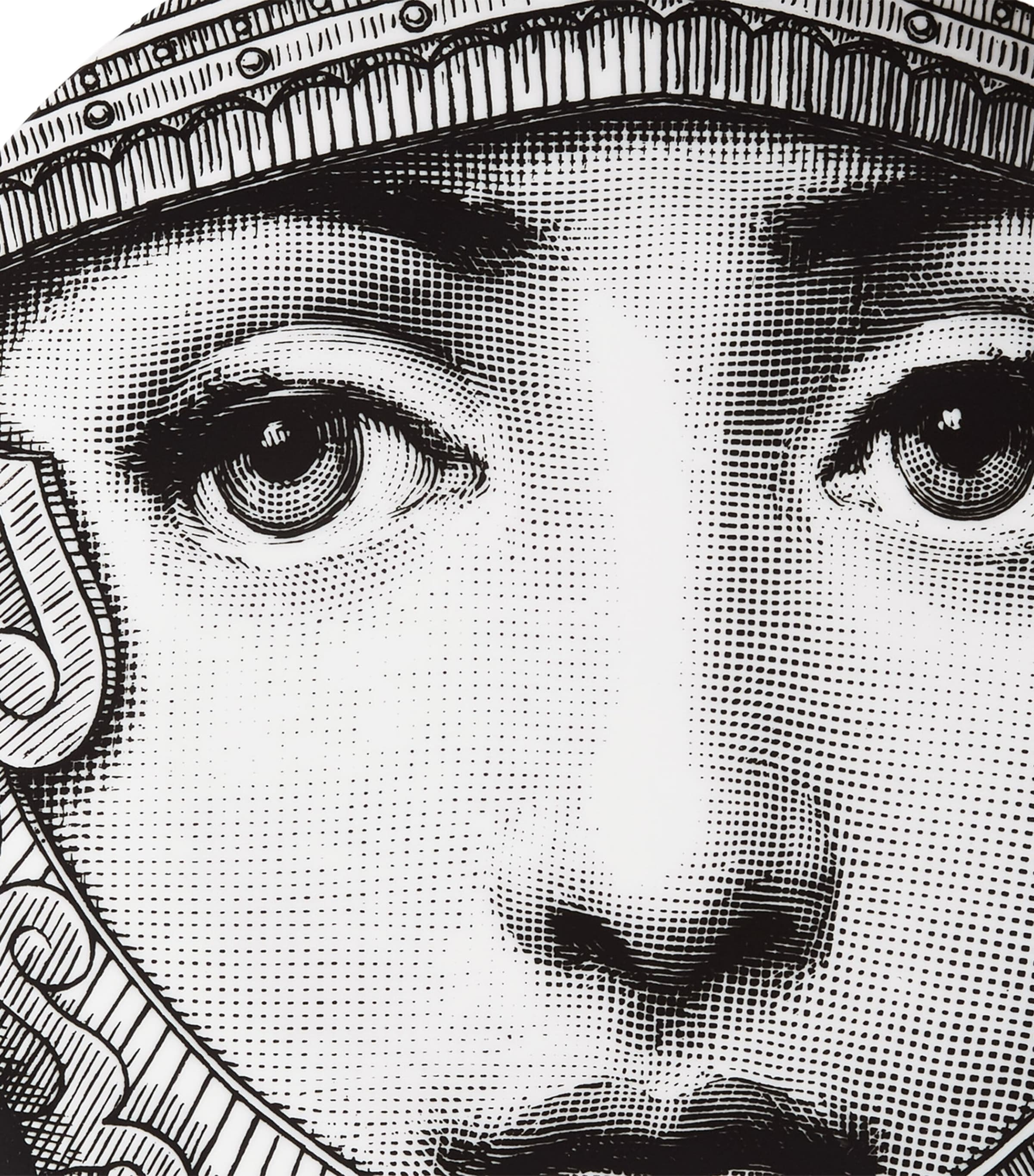Fornasetti Tema e Variazioni No. 95 Wall Plate (26cm) Image 4