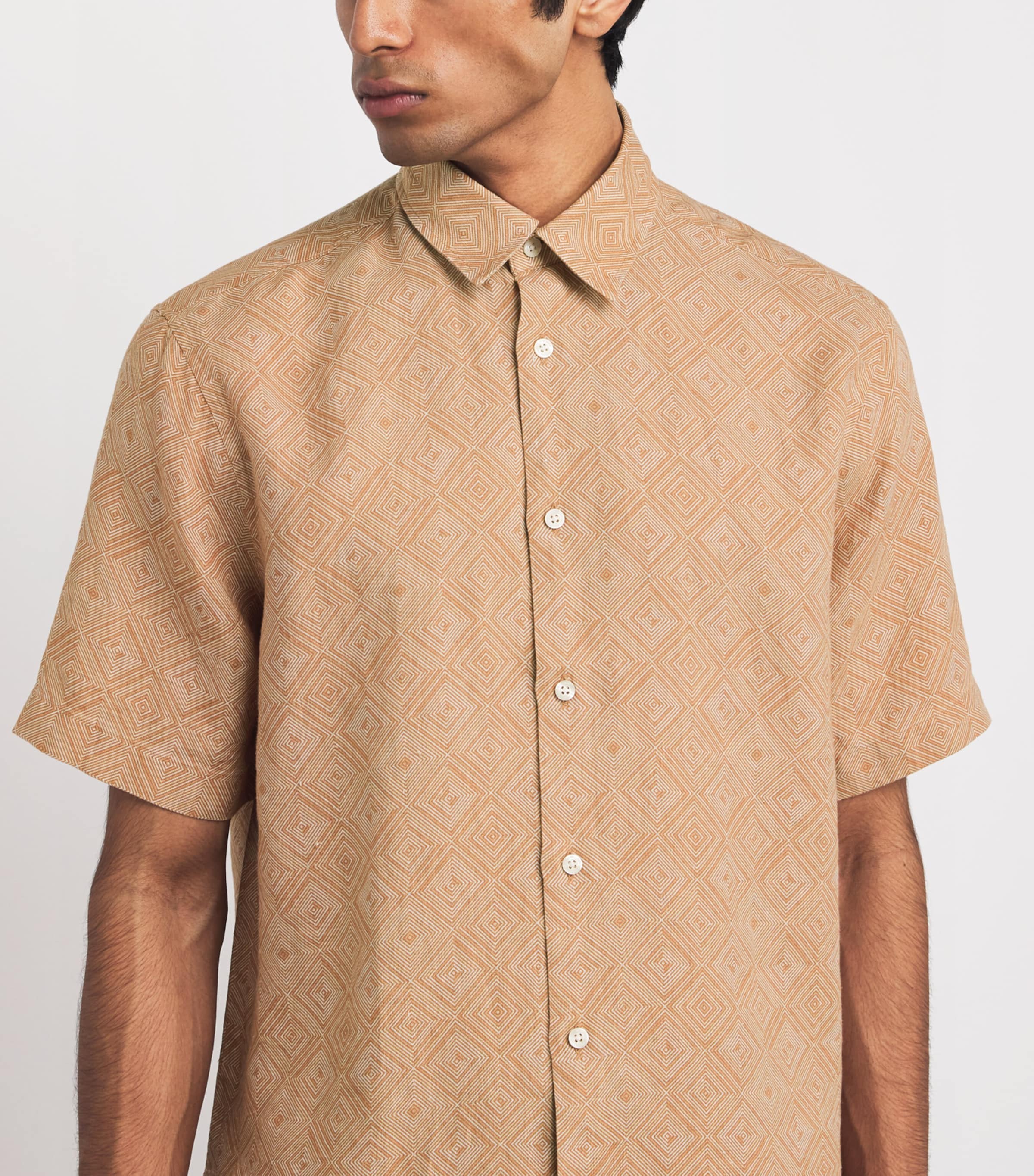 Linen Castro Shirt 904-COPPER Image 6