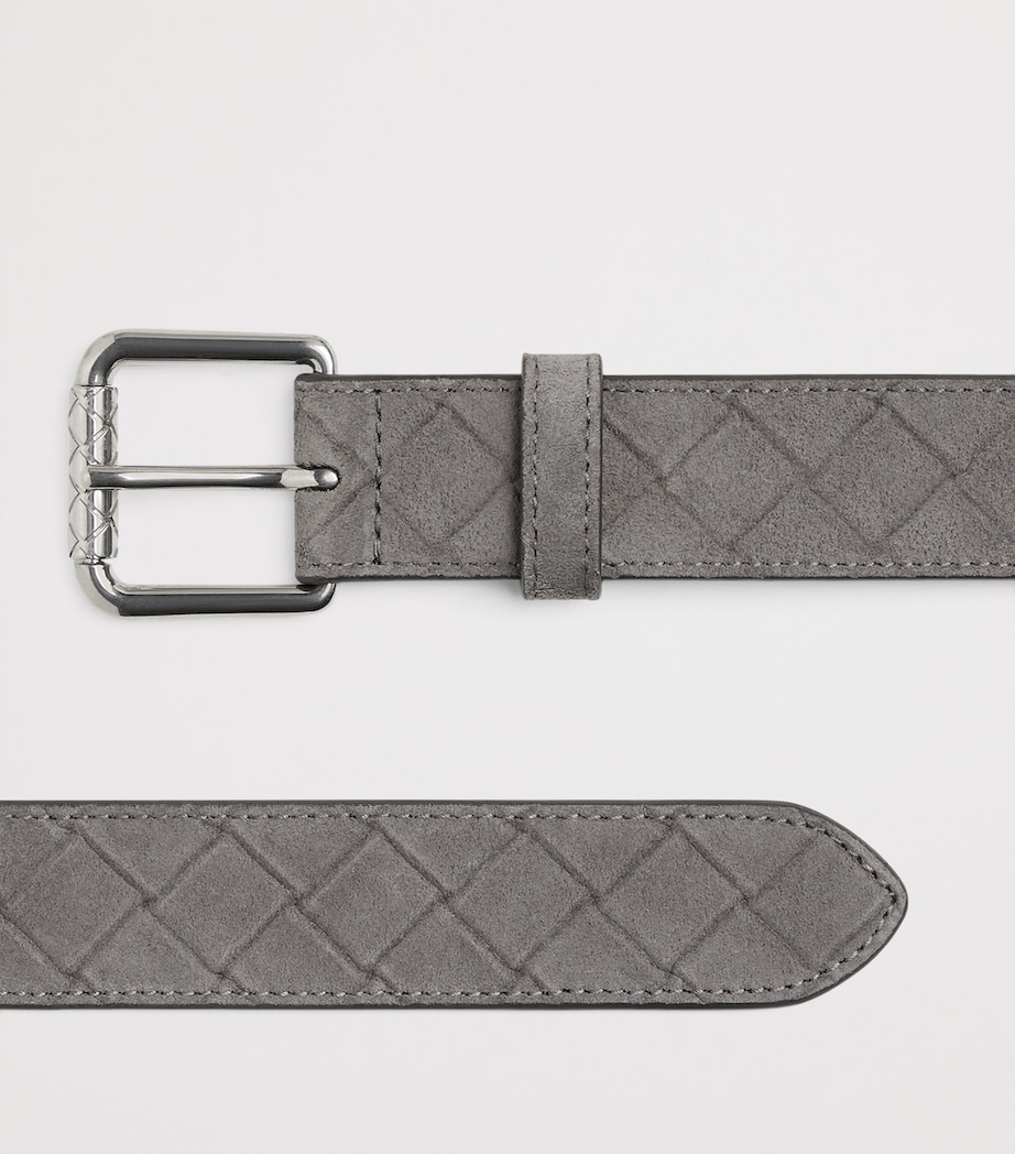 Suede Embossed Intrecciato Belt 8900 Image 4