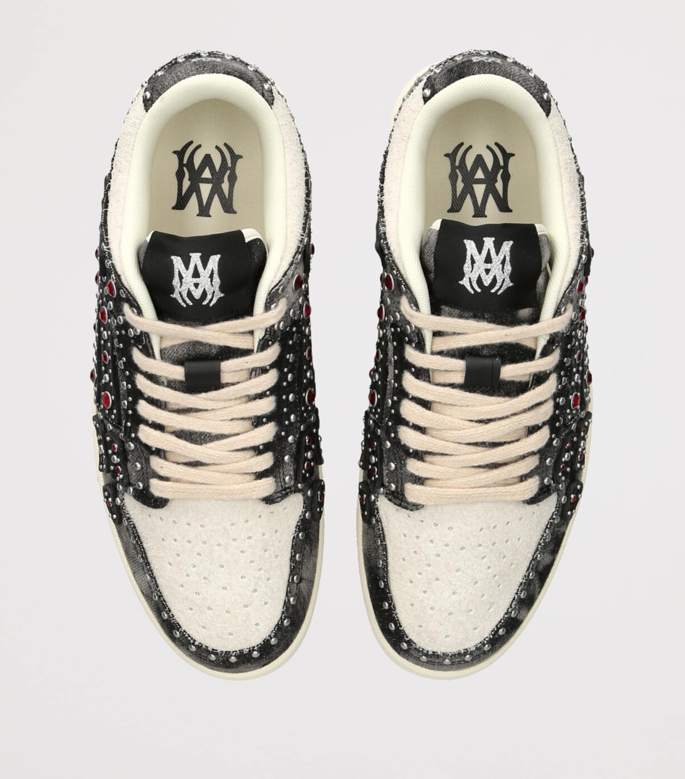 Embellished Skel Top Low Sneakers BLK/OTHER Image 4