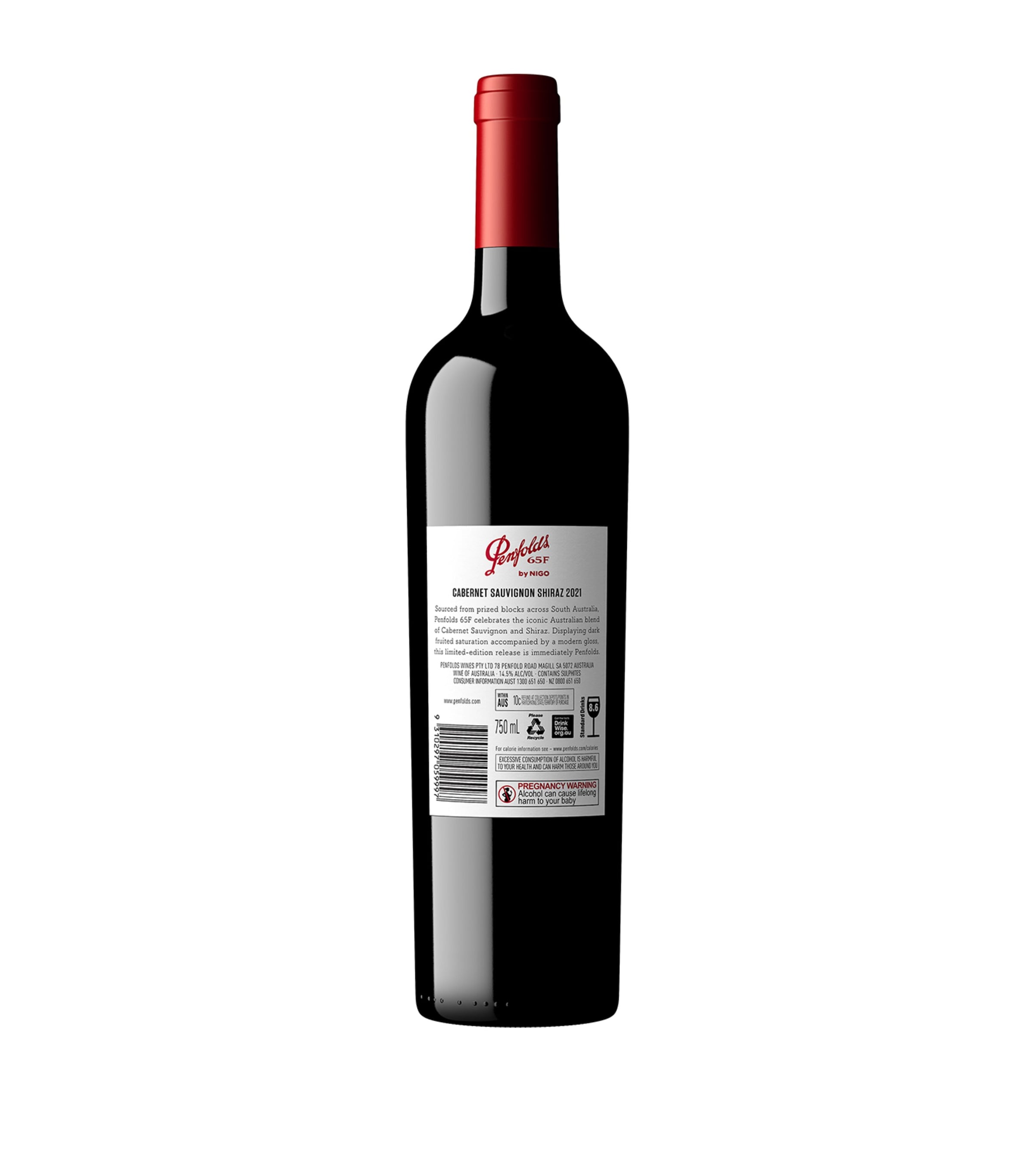 Penfolds 65F by Nigo 2021 (75cl) - South Australia NO COLOUR Image 2