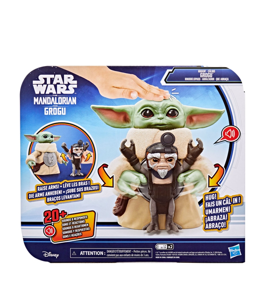 Star Wars Star Wars Huggin' Grogu 6.5" Electronic Figure Image 6