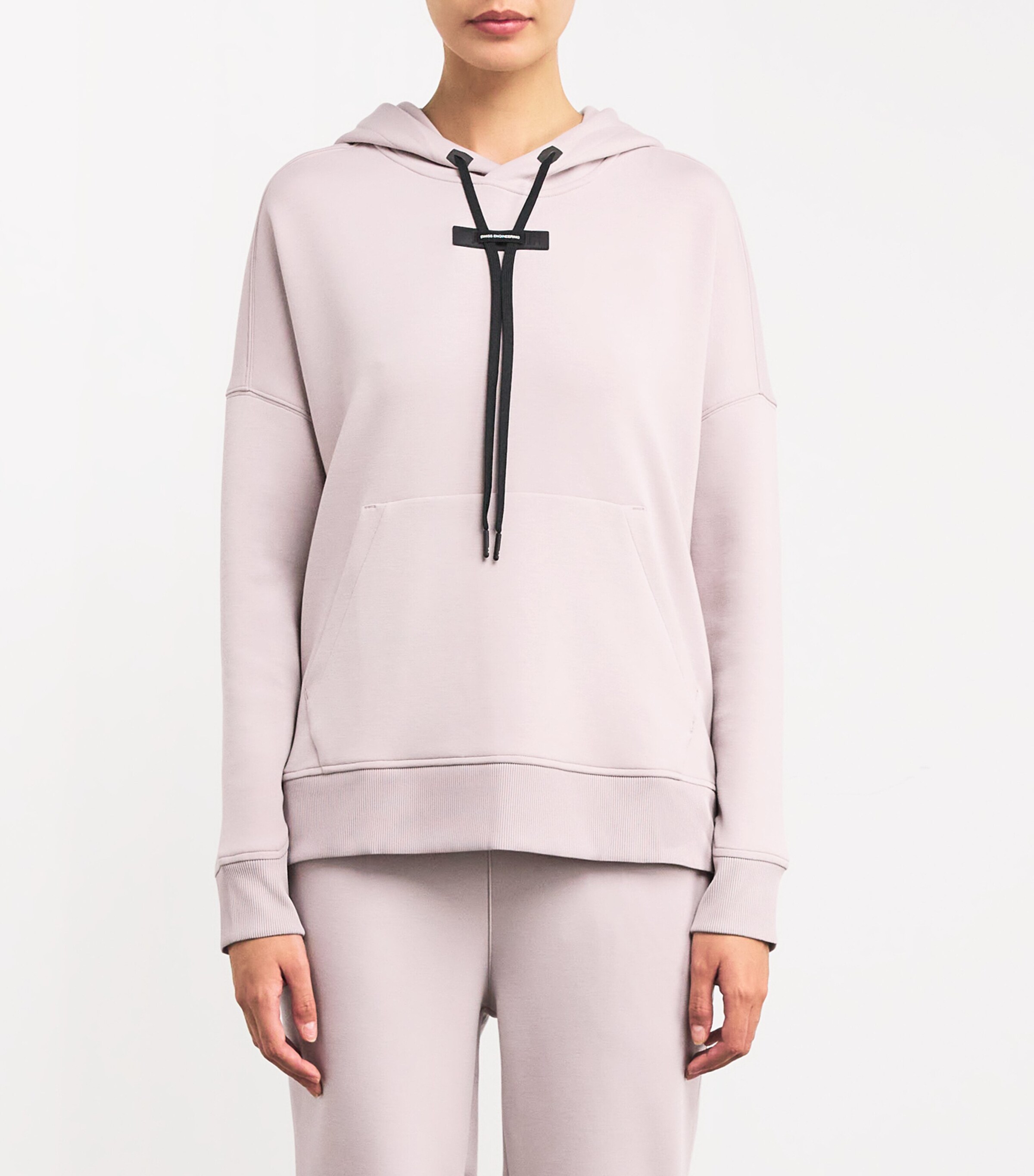 On Womens Jersey Hoodie Fade Image 3