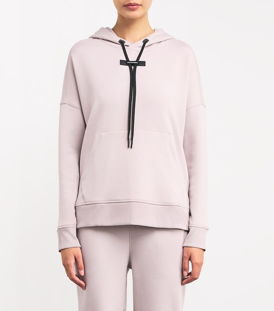 On Womens Jersey Hoodie Fade Image 3
