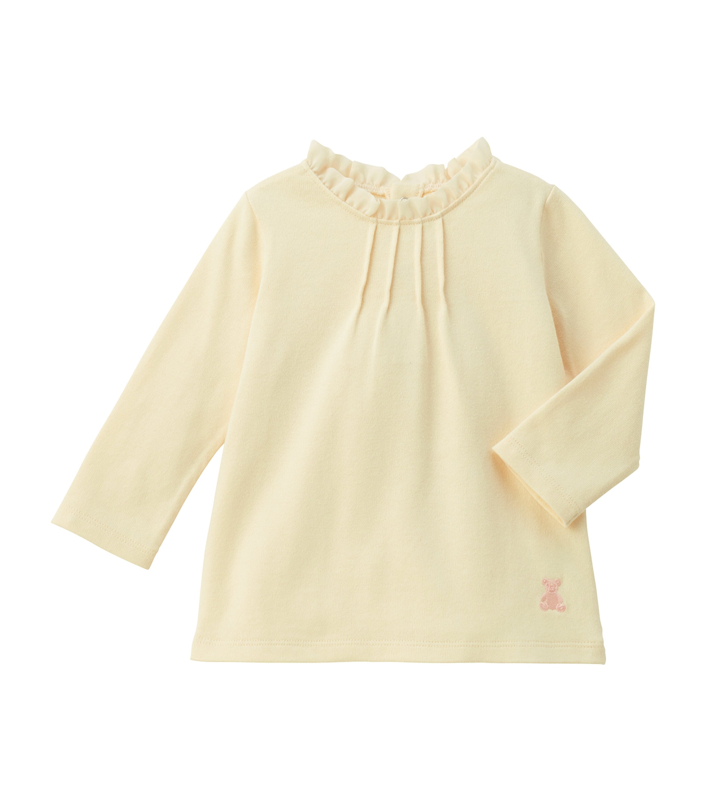 Miki House Kids' Cotton Embroidered Blouse In Ivory