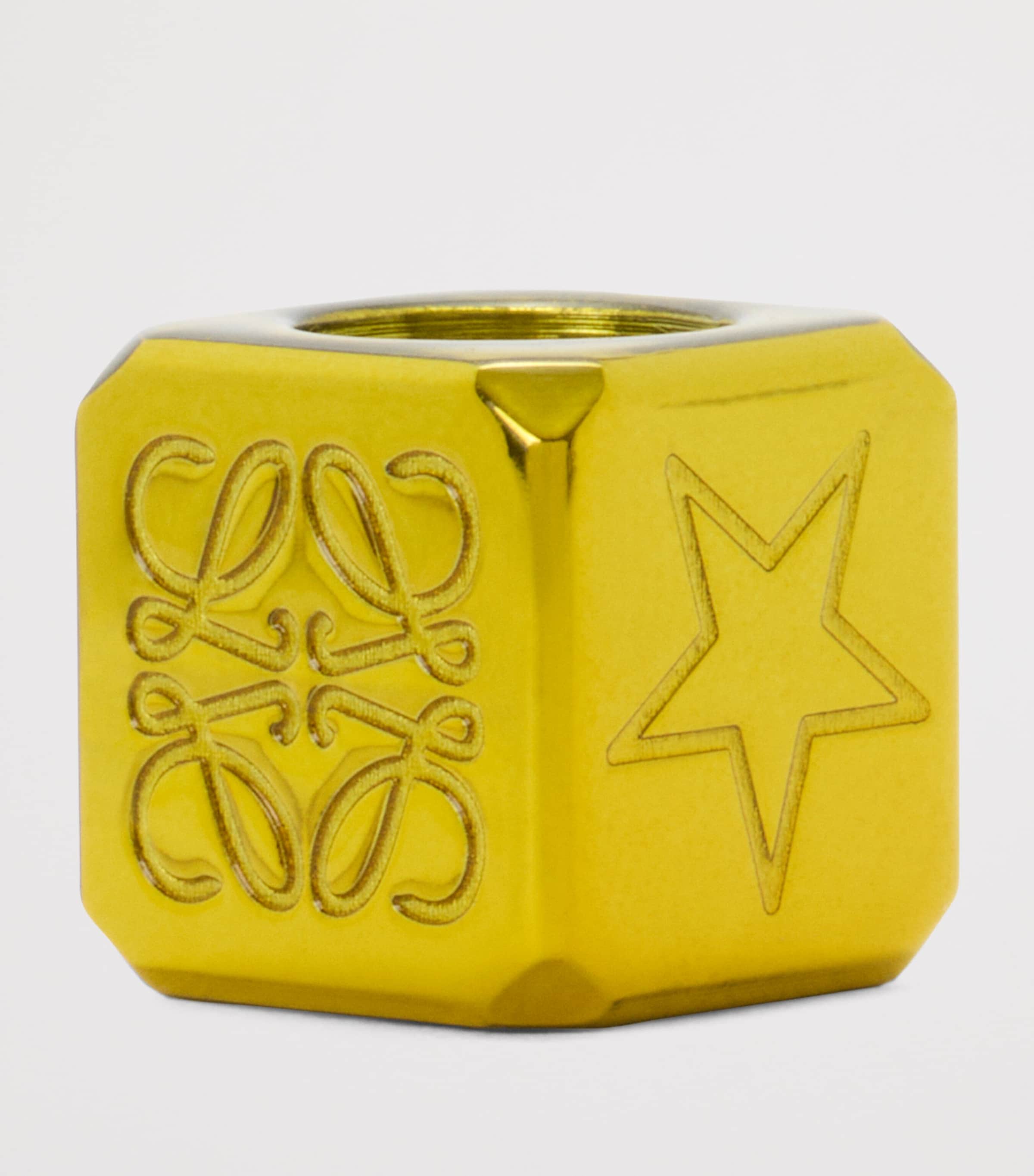 Star Dice Bag Charm YELLOW Image 2