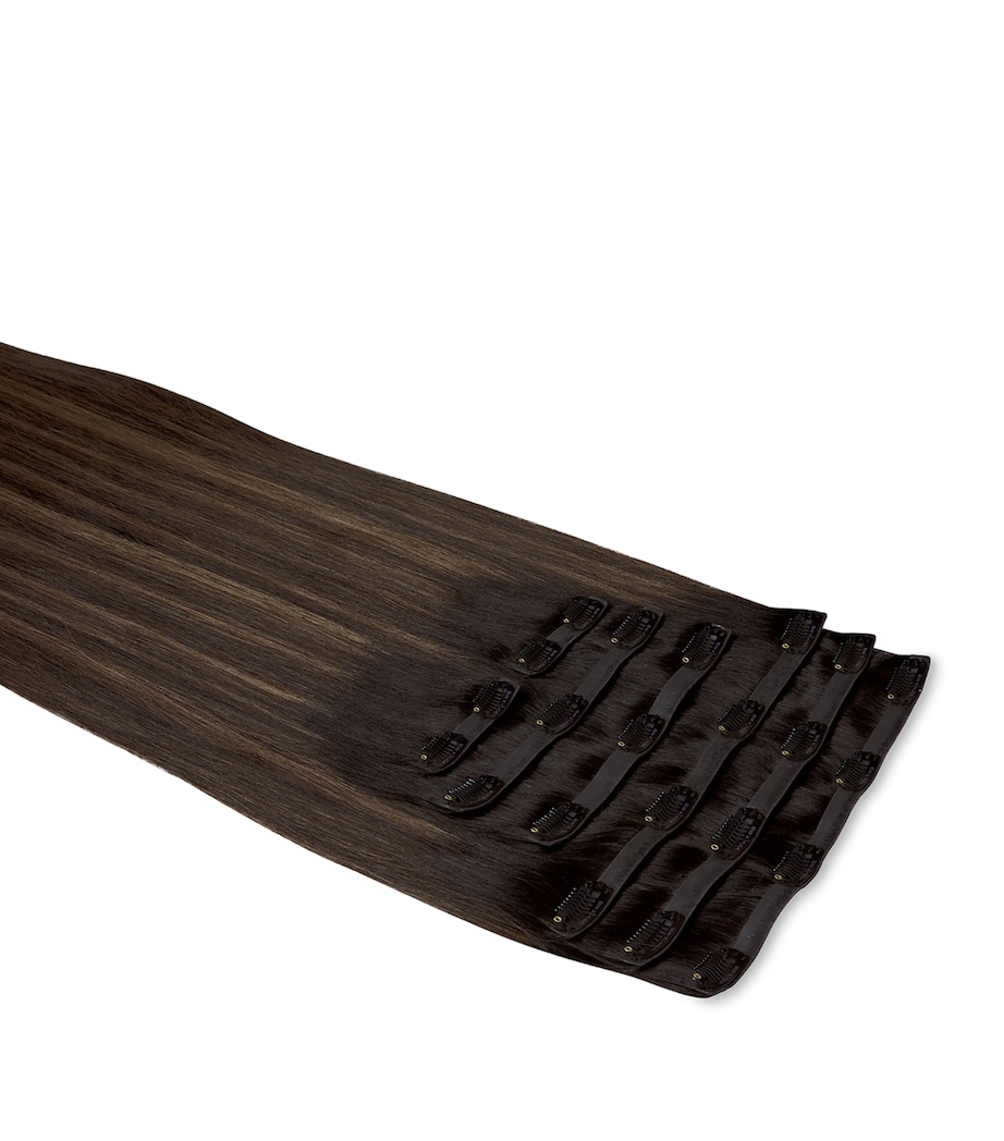 Beauty Works x Huda BARELY THERE Clip-In Hair Extensions Set (18") HUDA Image 1