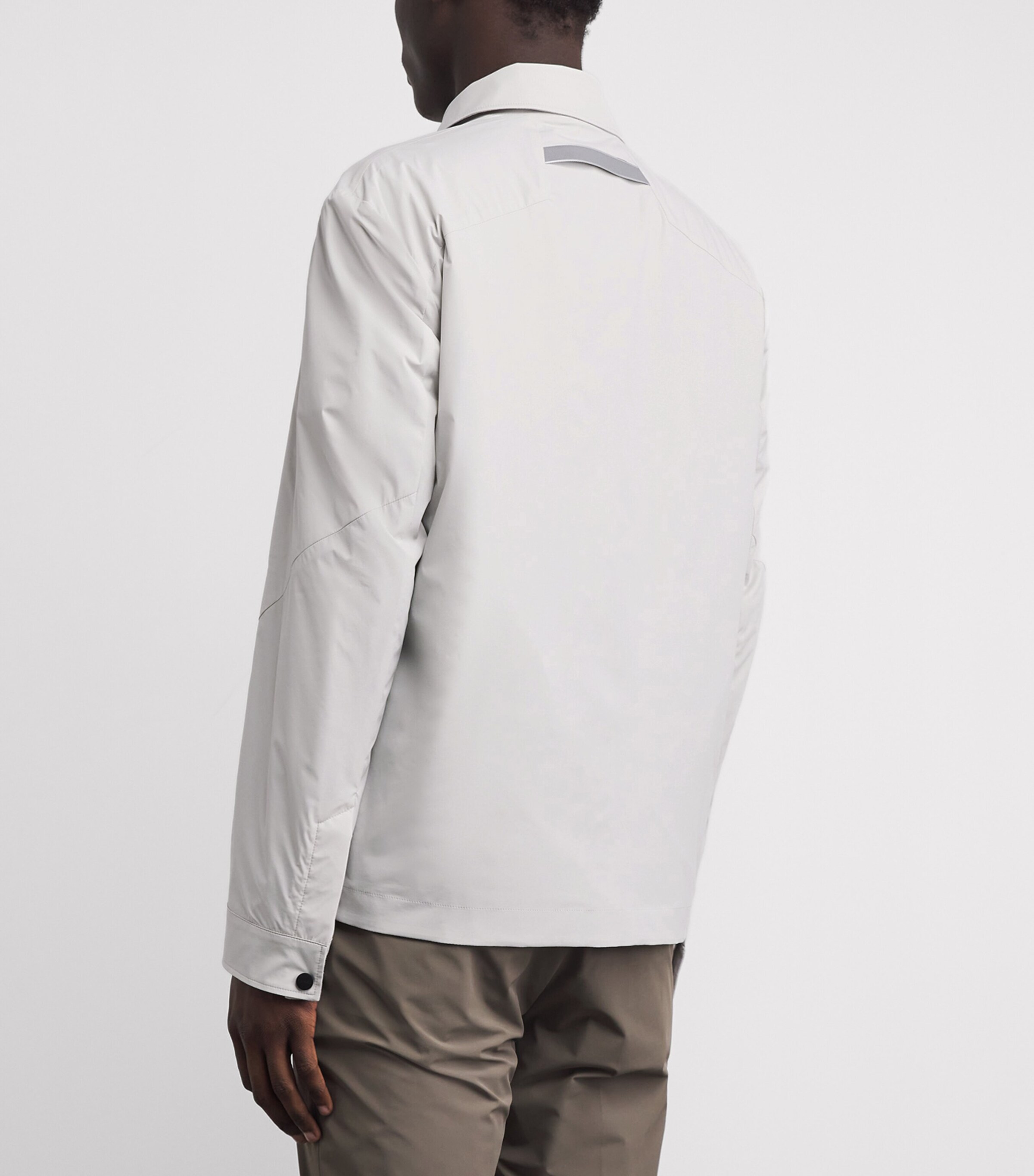 Sease Mens Jib Set Overshirt Chalk Image 5