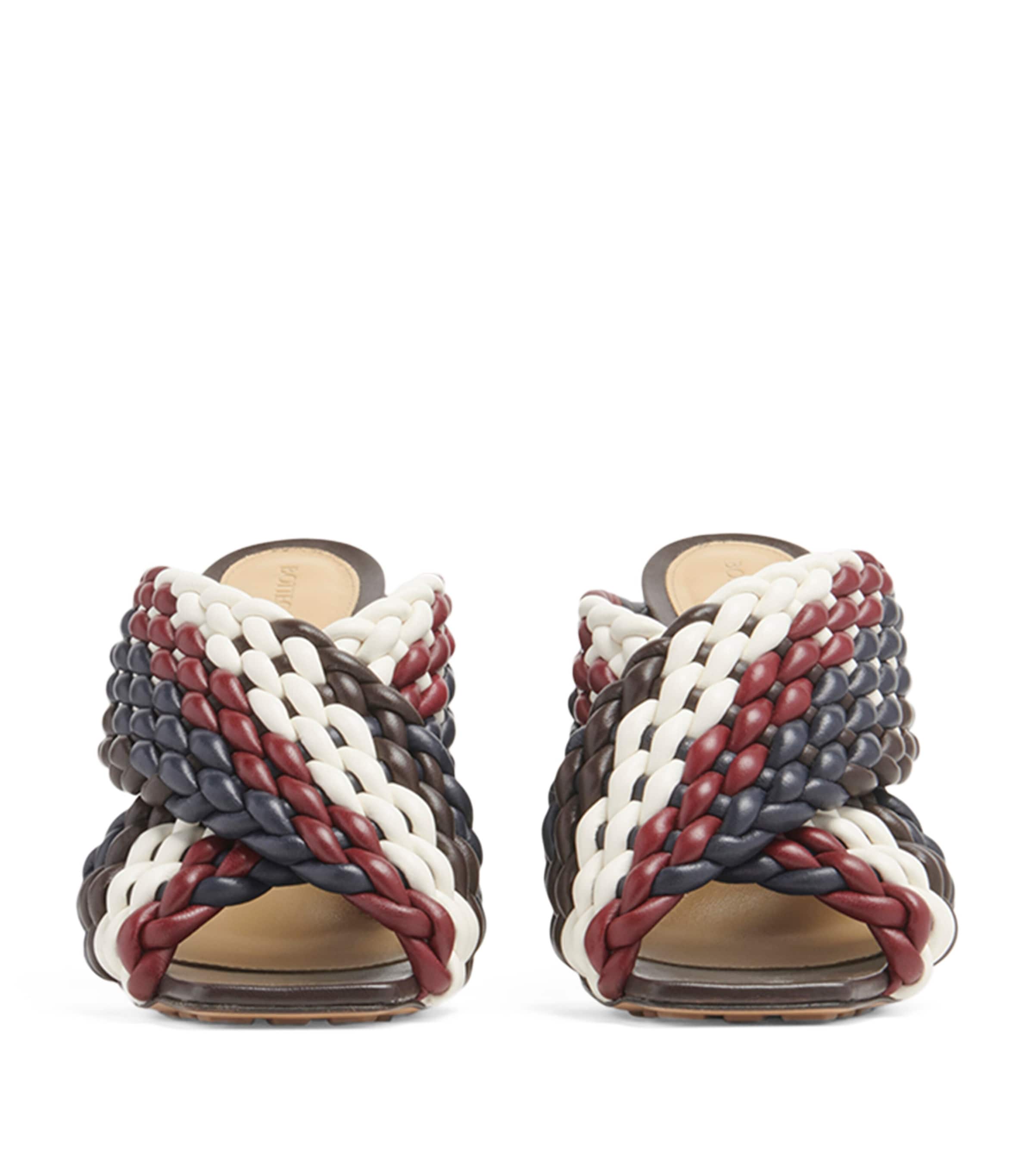 Leather Canalazzo Sandals 100 SPACE-FO-ME-WH Image 4