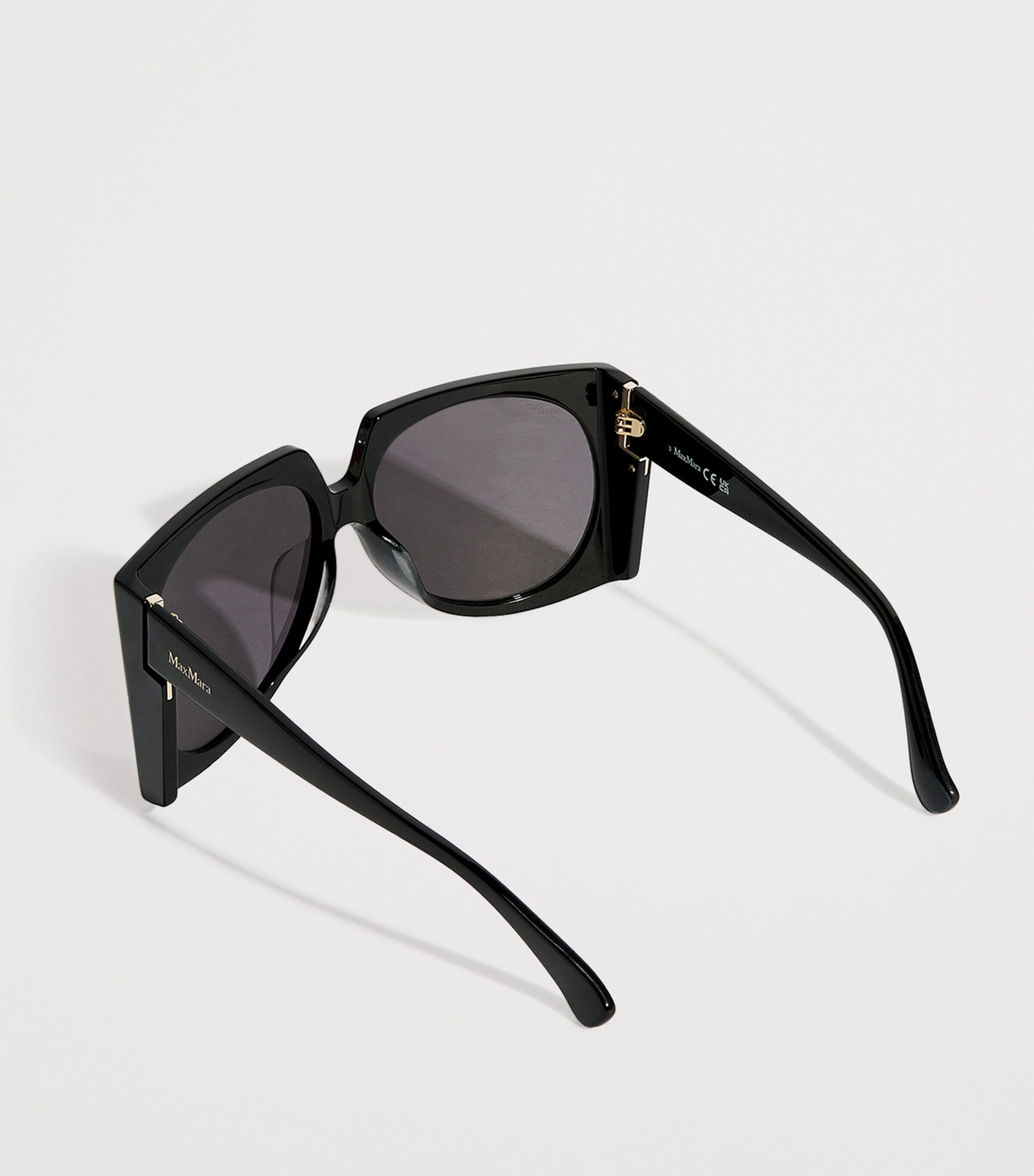 Oversized Anne Sunglasses BLACK Image 3