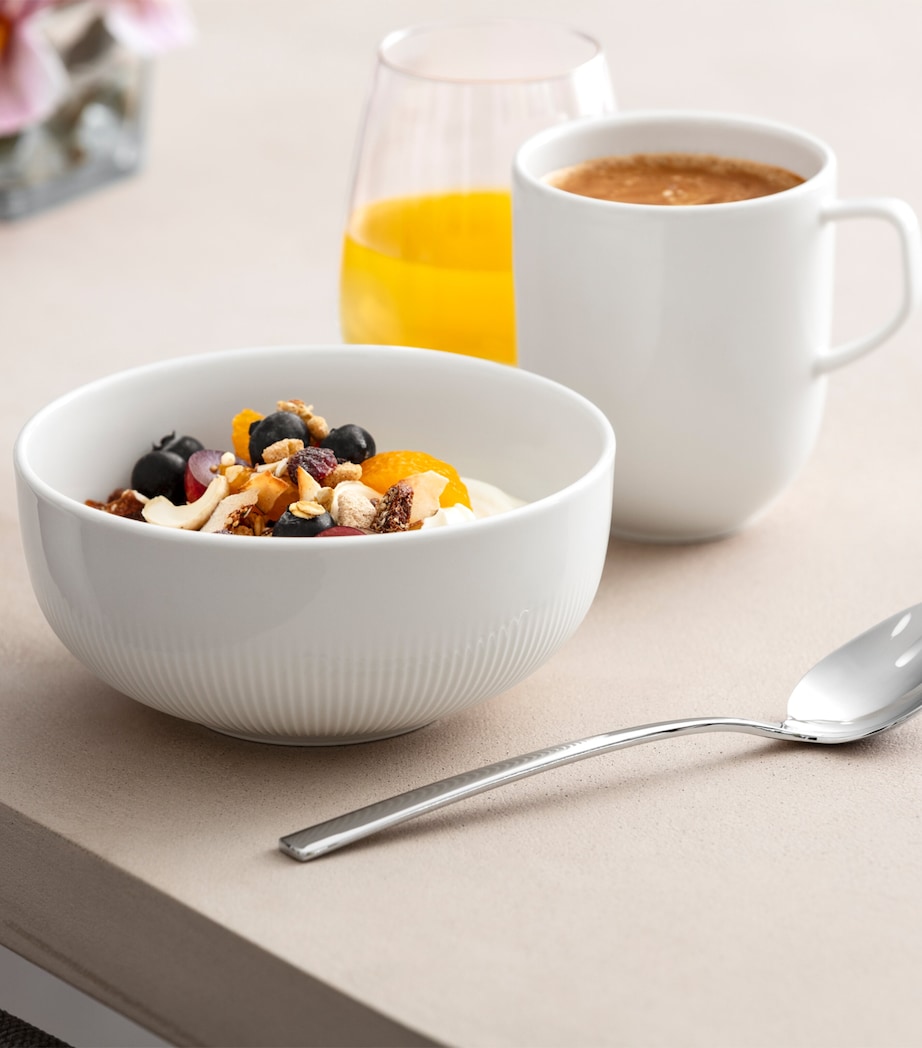 Porcelain Afina Bowl (15cm) WHITE Image 2