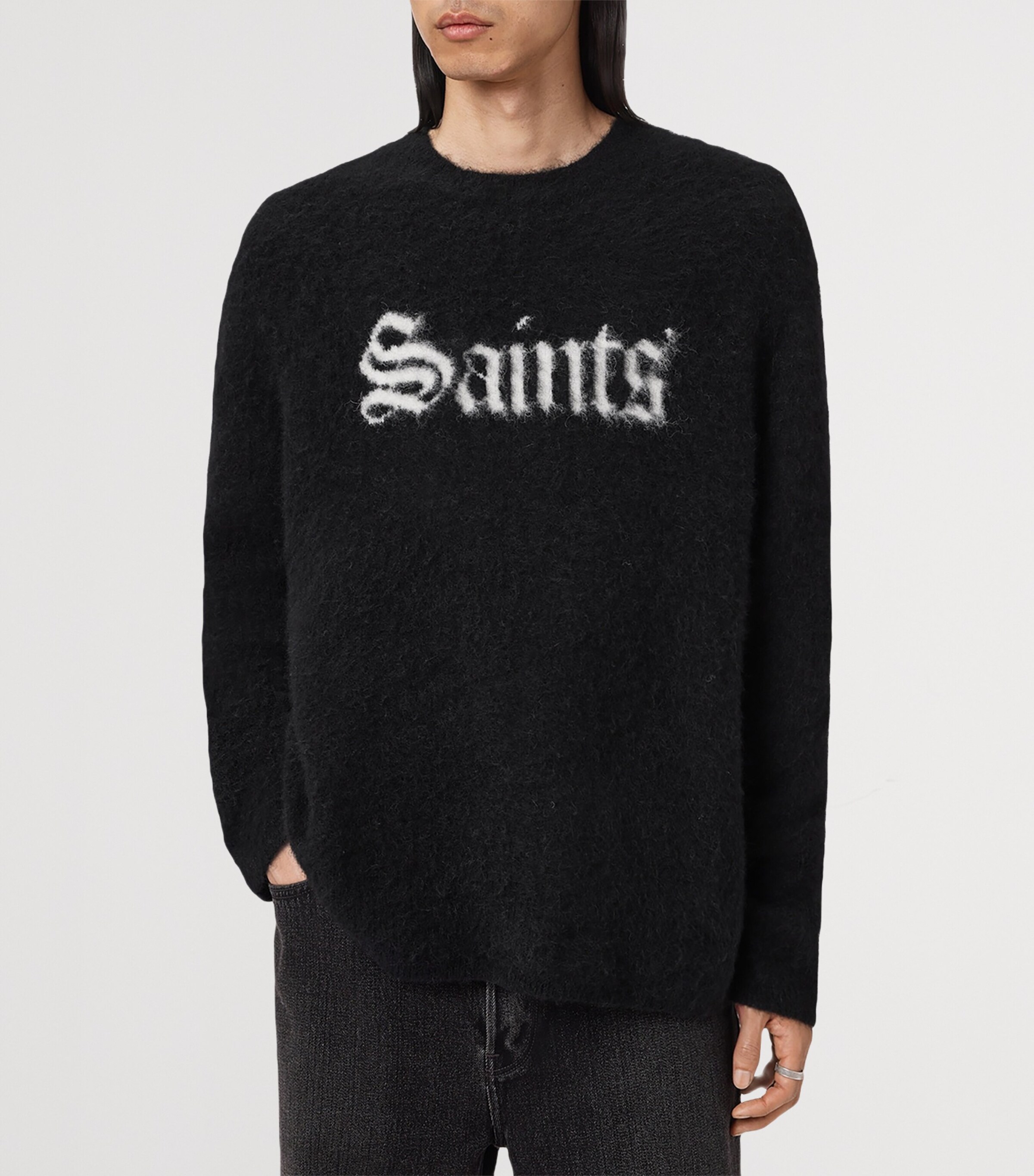 AllSaints Multi Wool-Blend Saints Sweater | Harrods AZ