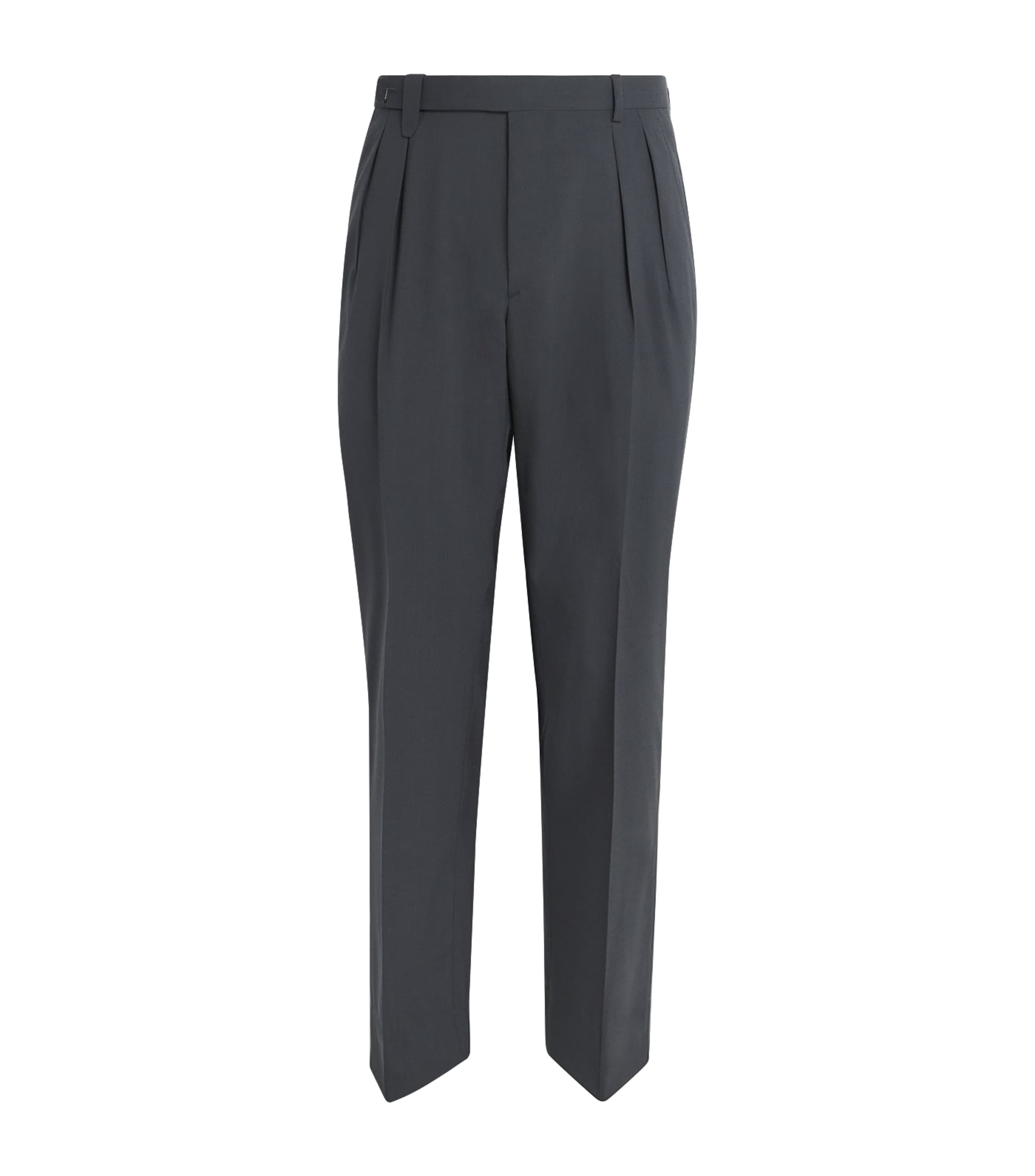 Brioni Mens Wool Tailored Trousers Image 1