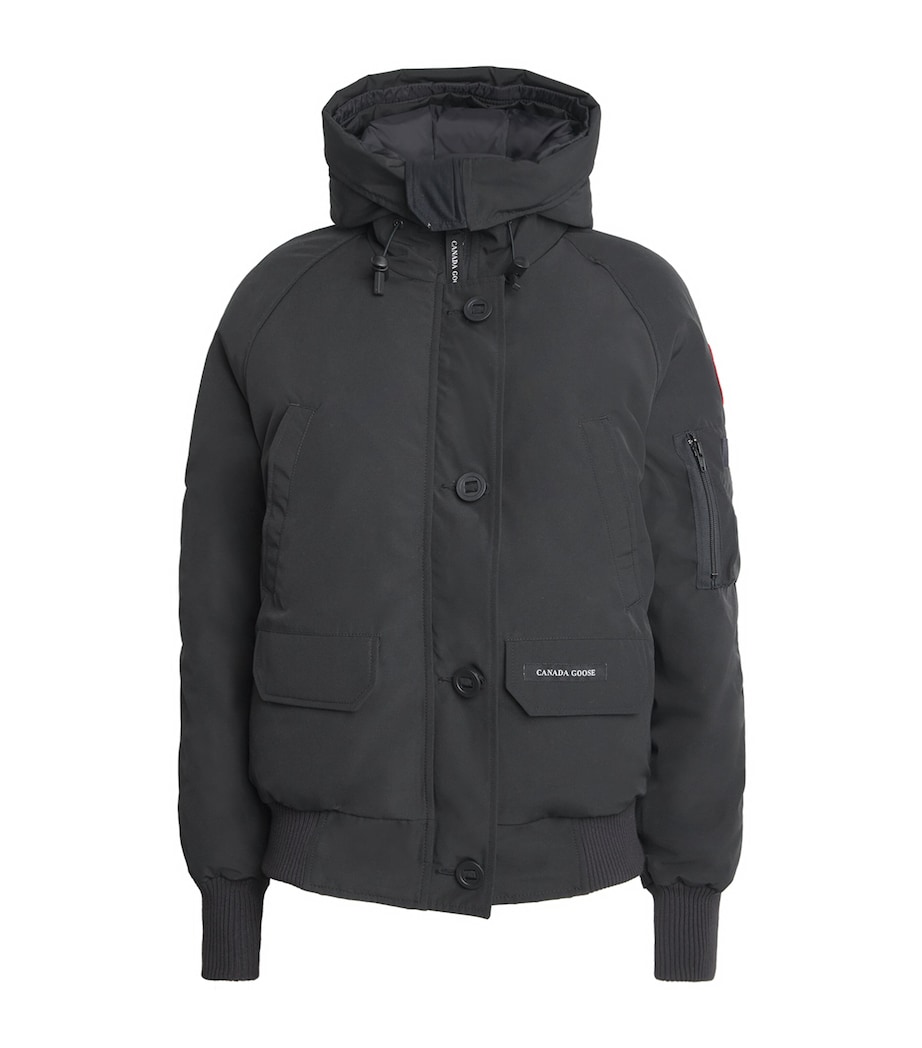 Water-Repellent Down Chilliwack Bomber Jacket 9061BLACK - NOIR Image 1