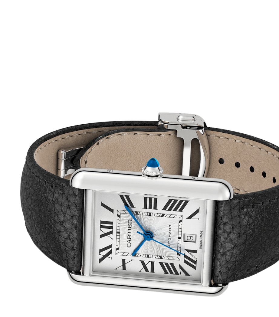 Cartier Stainless Steel Tank Must Watch 31mm Steel Image 2