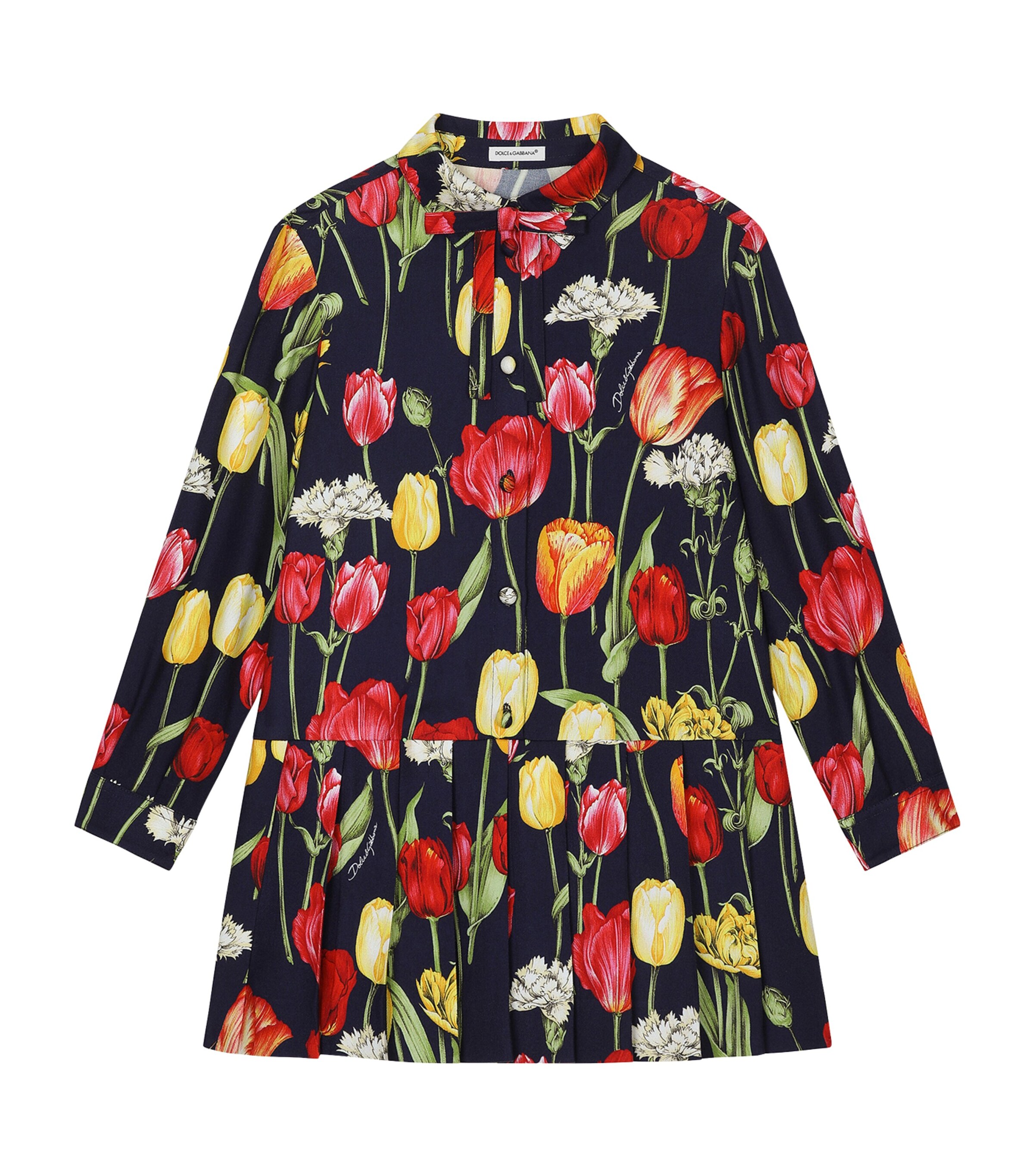 Dolce & Gabbana Tulip Print Dress (8-12 Years)