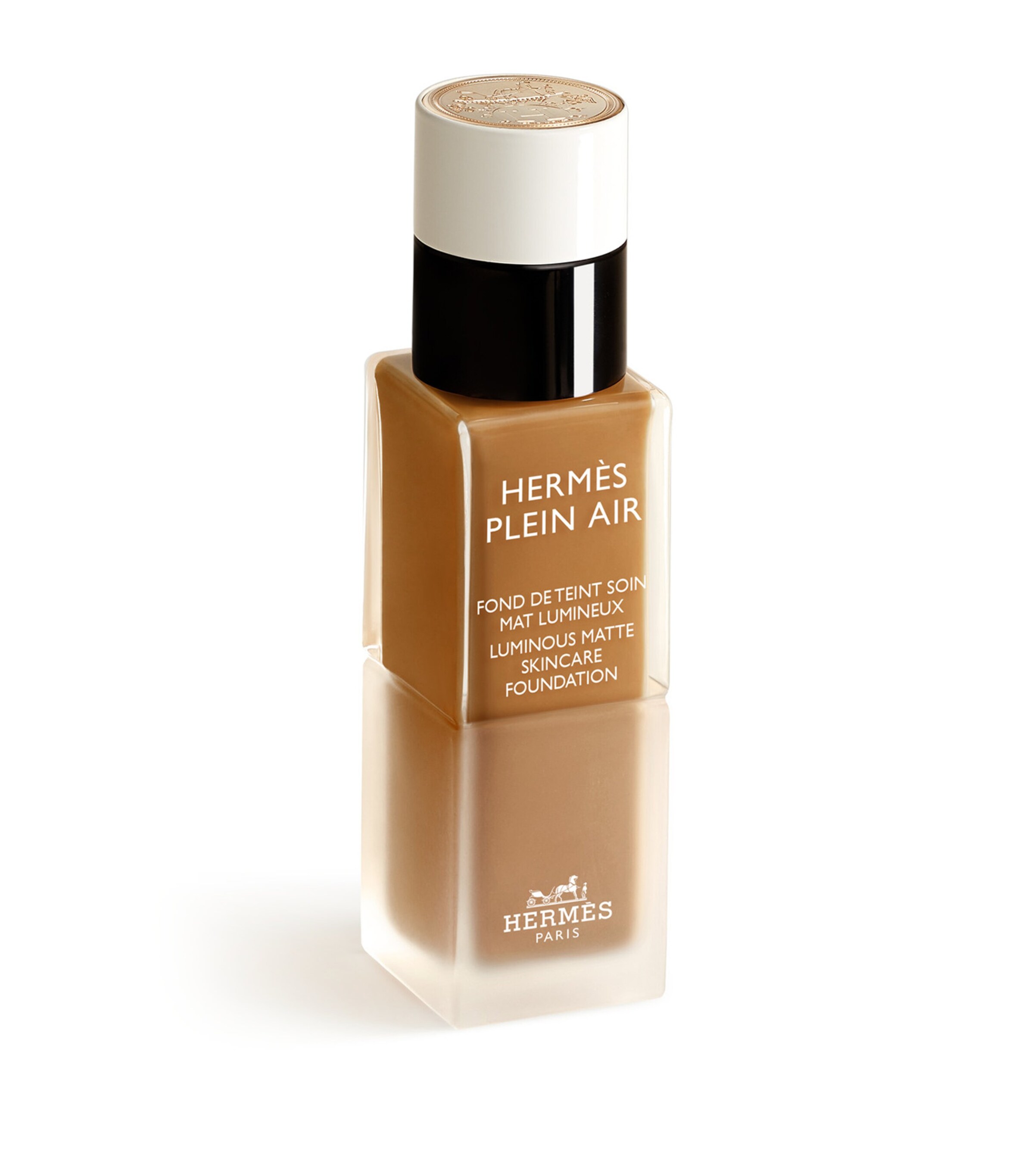 Plein Air Luminous Matte Skincare Foundation CARAMEL Image 3