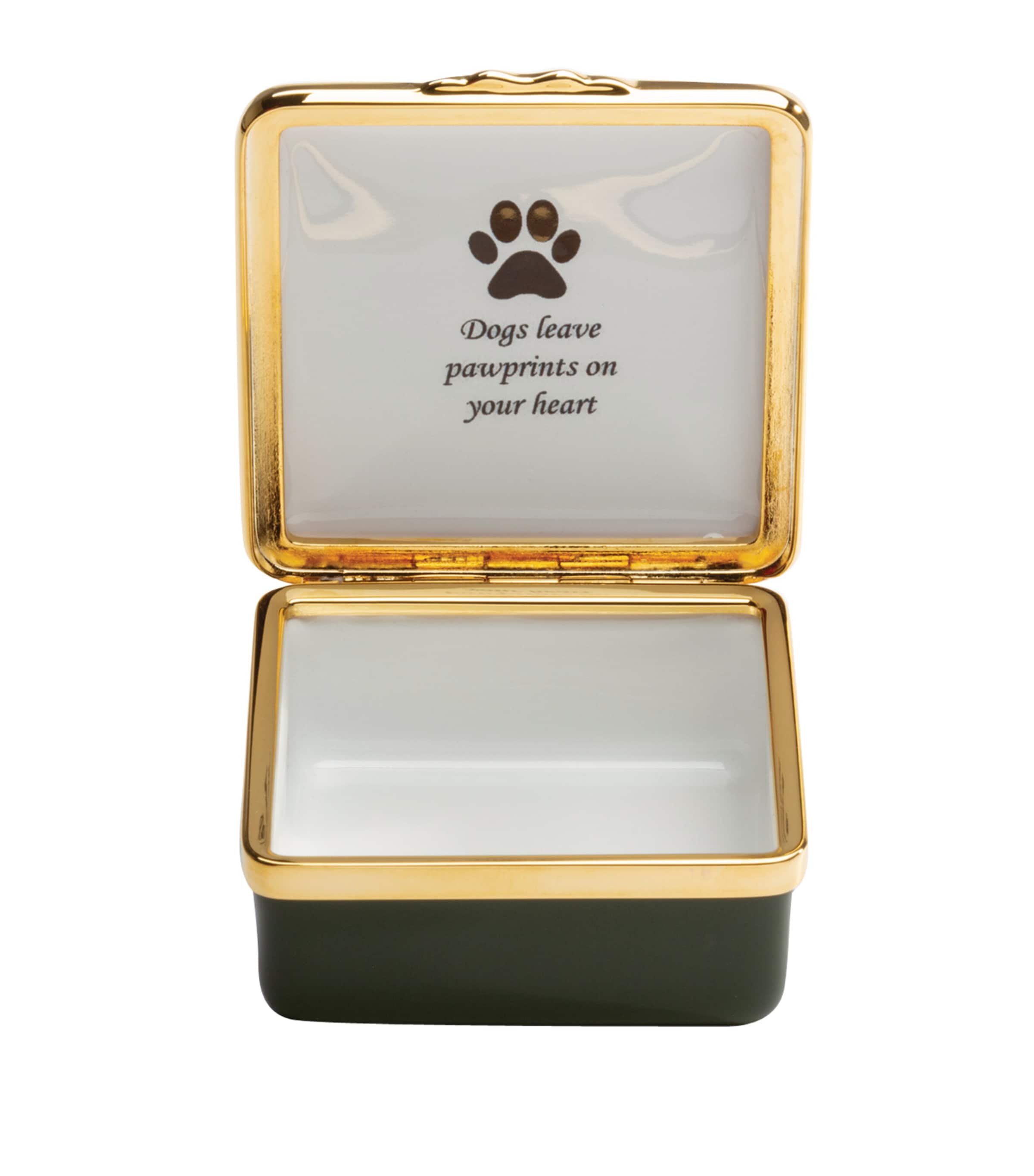 Halcyon Days Message Pawprints Trinket Box Image 2