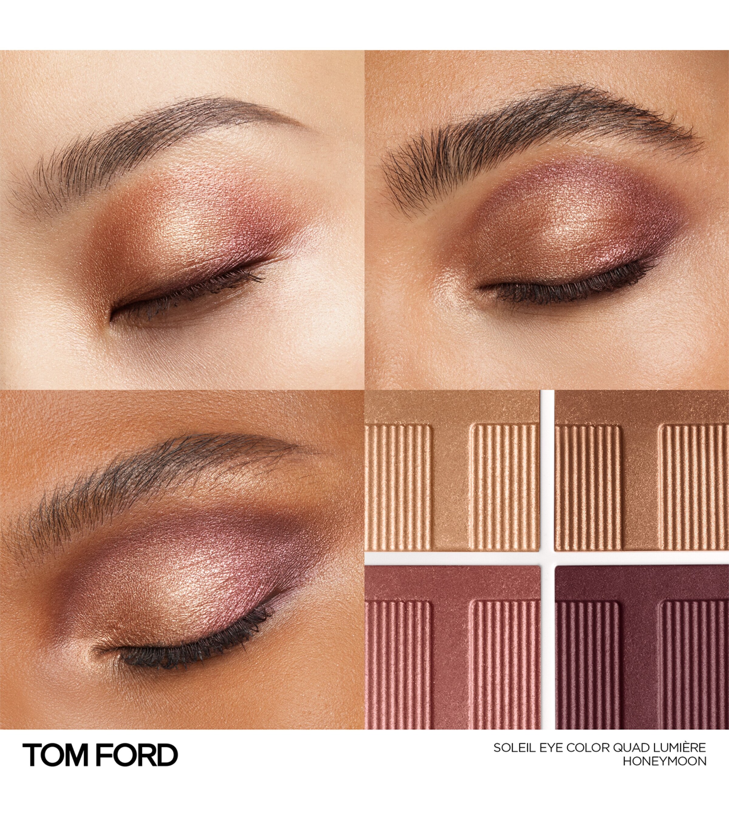 TOM FORD Soleil Eye Colour Quad Lumière Honeymoon Image 2