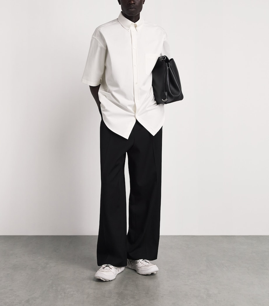 Balenciaga Mens Cotton Security Tape Shirt Image 2