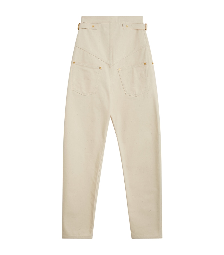 Schiaparelli Womens Trompe-l'Oeil Jeans Naturel Image 1