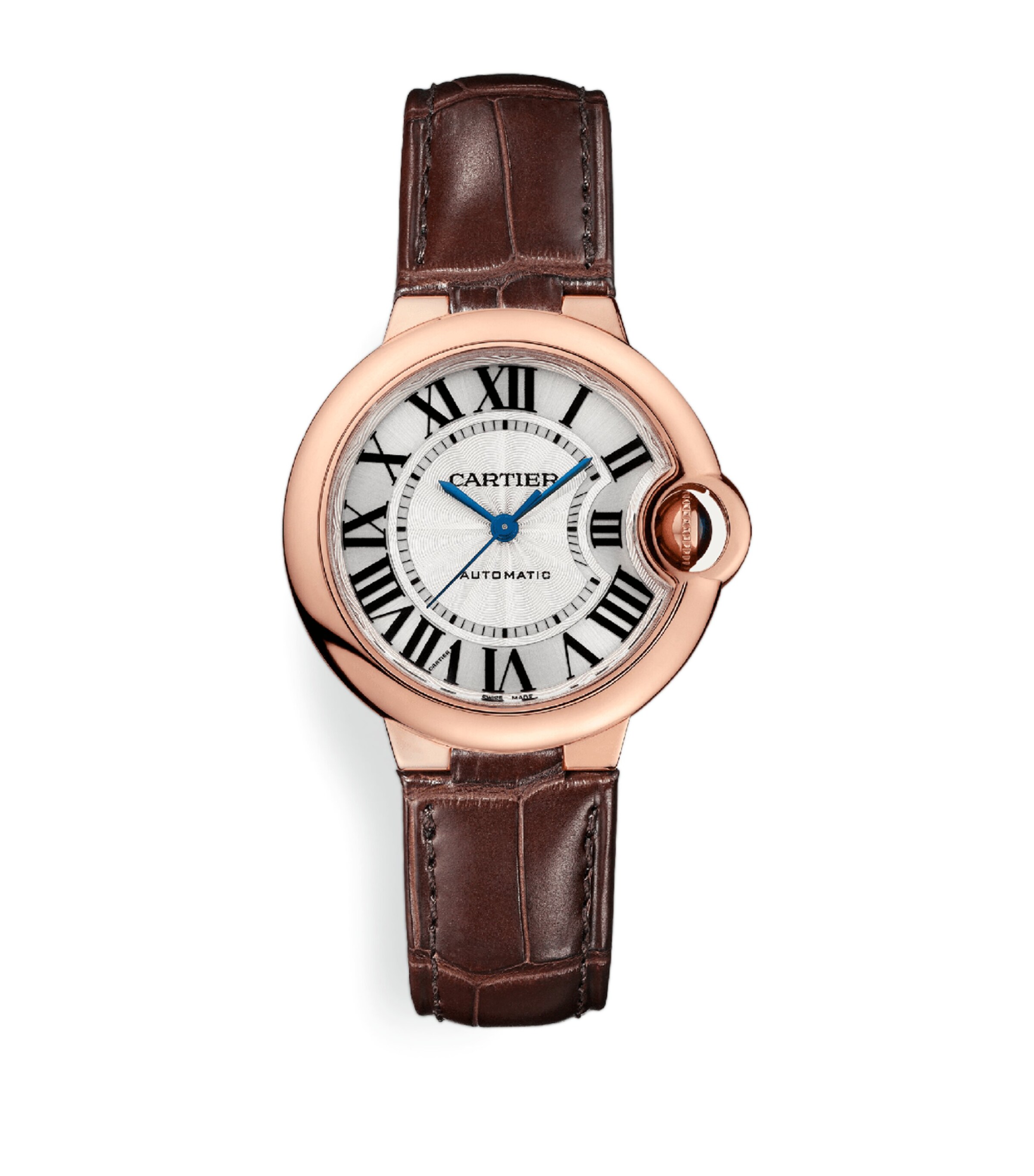 Cartier Rose Gold Ballon Bleu de Cartier Watch 33mm Grey Image 1