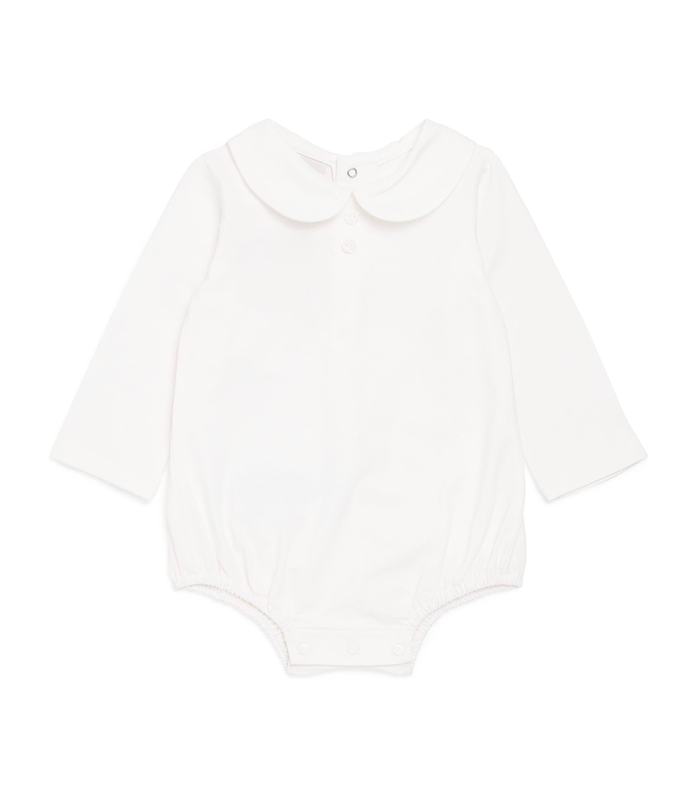 Paz Rodriguez Cotton All-in-one In White