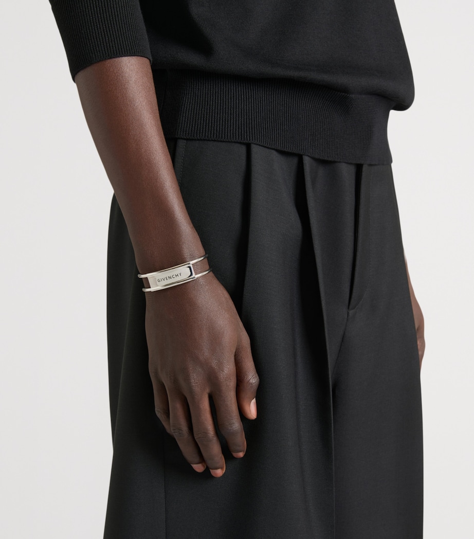 Givenchy Safety Pin Logo Bracelet Image 2