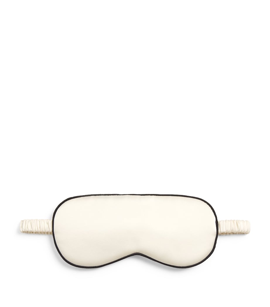 Silk Satin Sleep Mask IVORY Image 1
