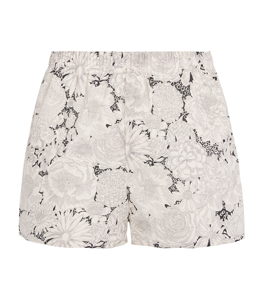 Cotton White Bloom Boxers WHIB-WHITE ENG BLOOM Image 1