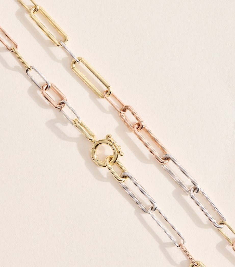 Spinelli Kilcollin Mixed Gold and Sterling Silver Marius Necklace Sterling Silver Image 3