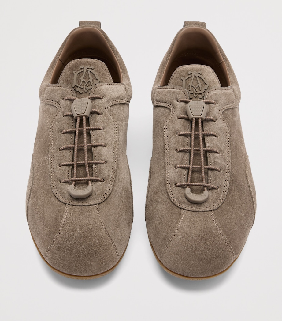 Dunhill Suede Automotive Davies Sneakers Image 4
