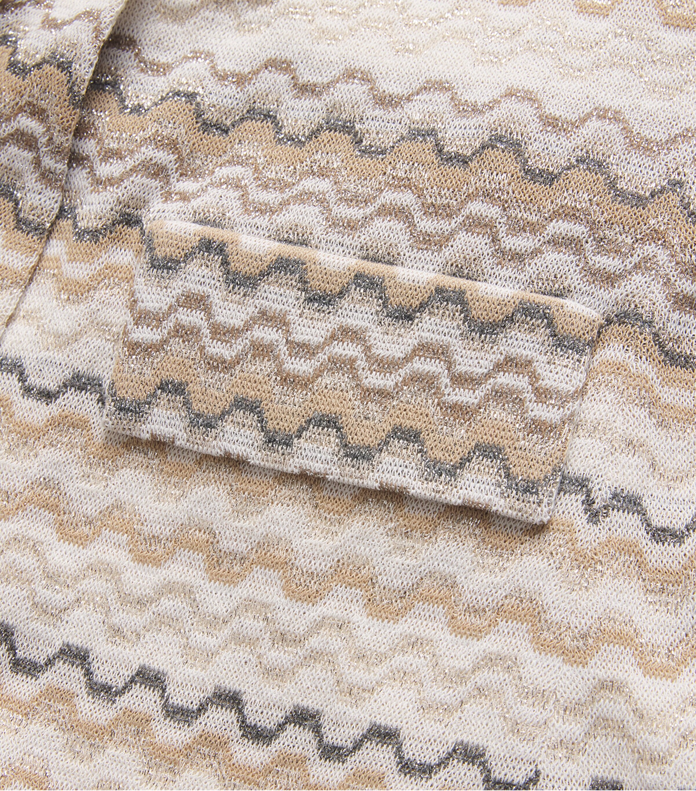 D.Exterior Womens Knitted Double-Breasted Blazer Duna Image 5