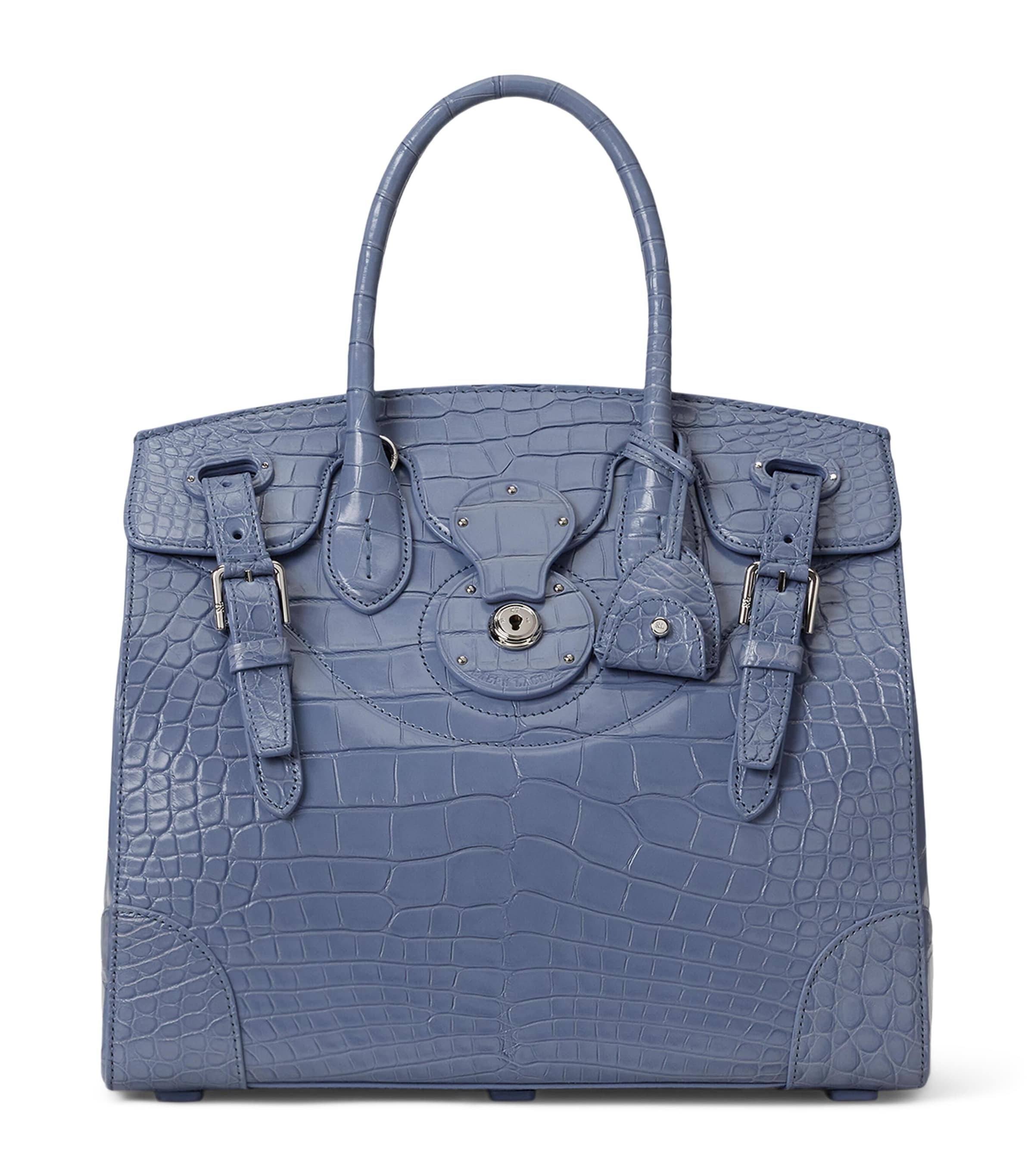 Ralph Lauren Collection Alligator Leather Ricky 33 Top-Handle Bag | Women Bags | Shoulder Bags | Top Handle Bags | Designers | Ralph Lauren Collection