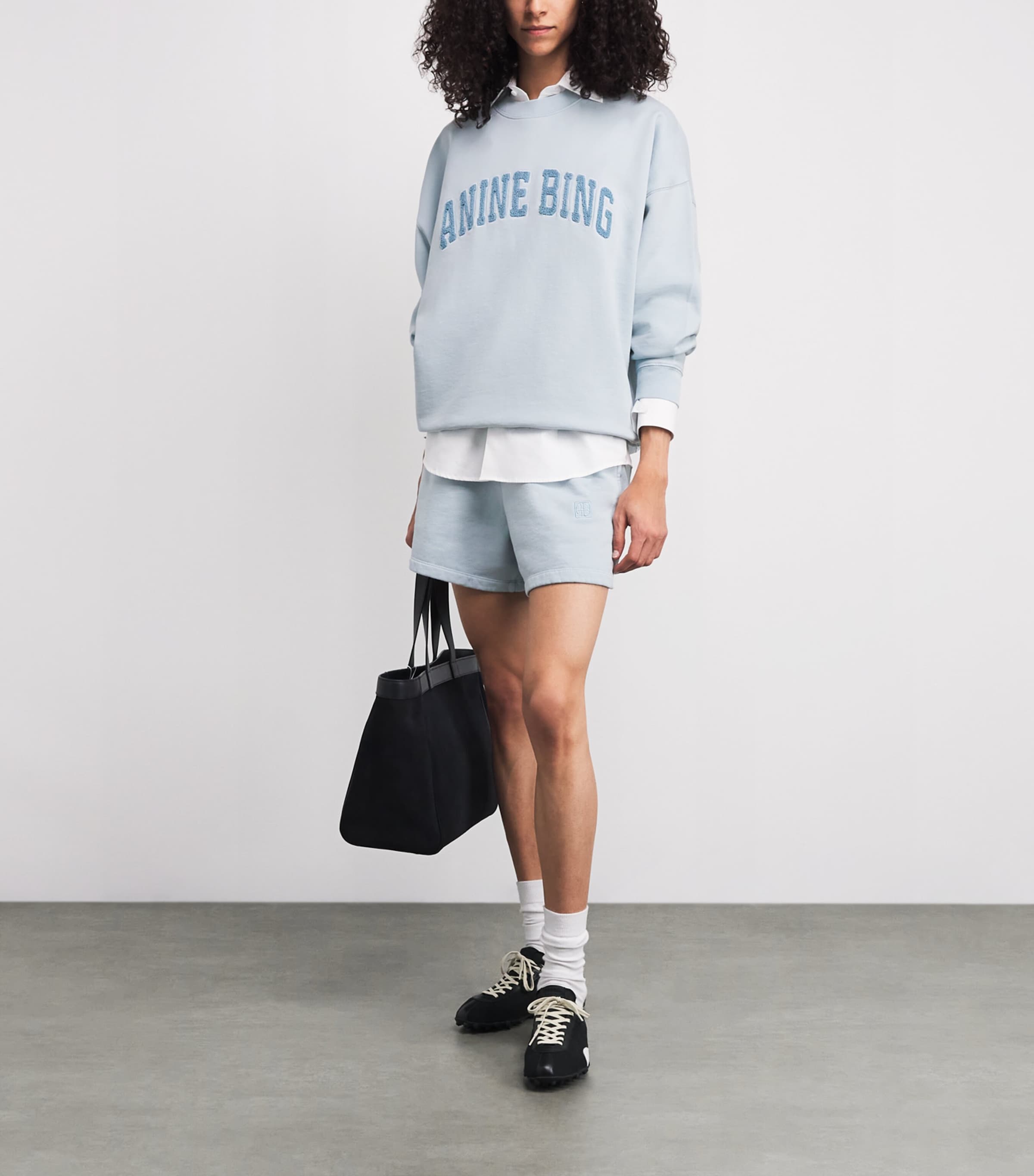 Logo Kam Shorts  PALE BLUE Image 2