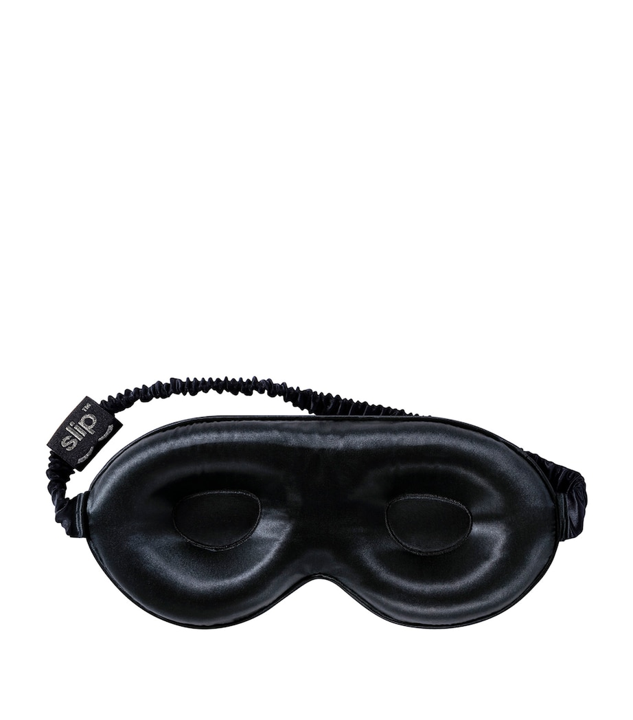 Silk Contour Sleep Mask BLACK Image 1