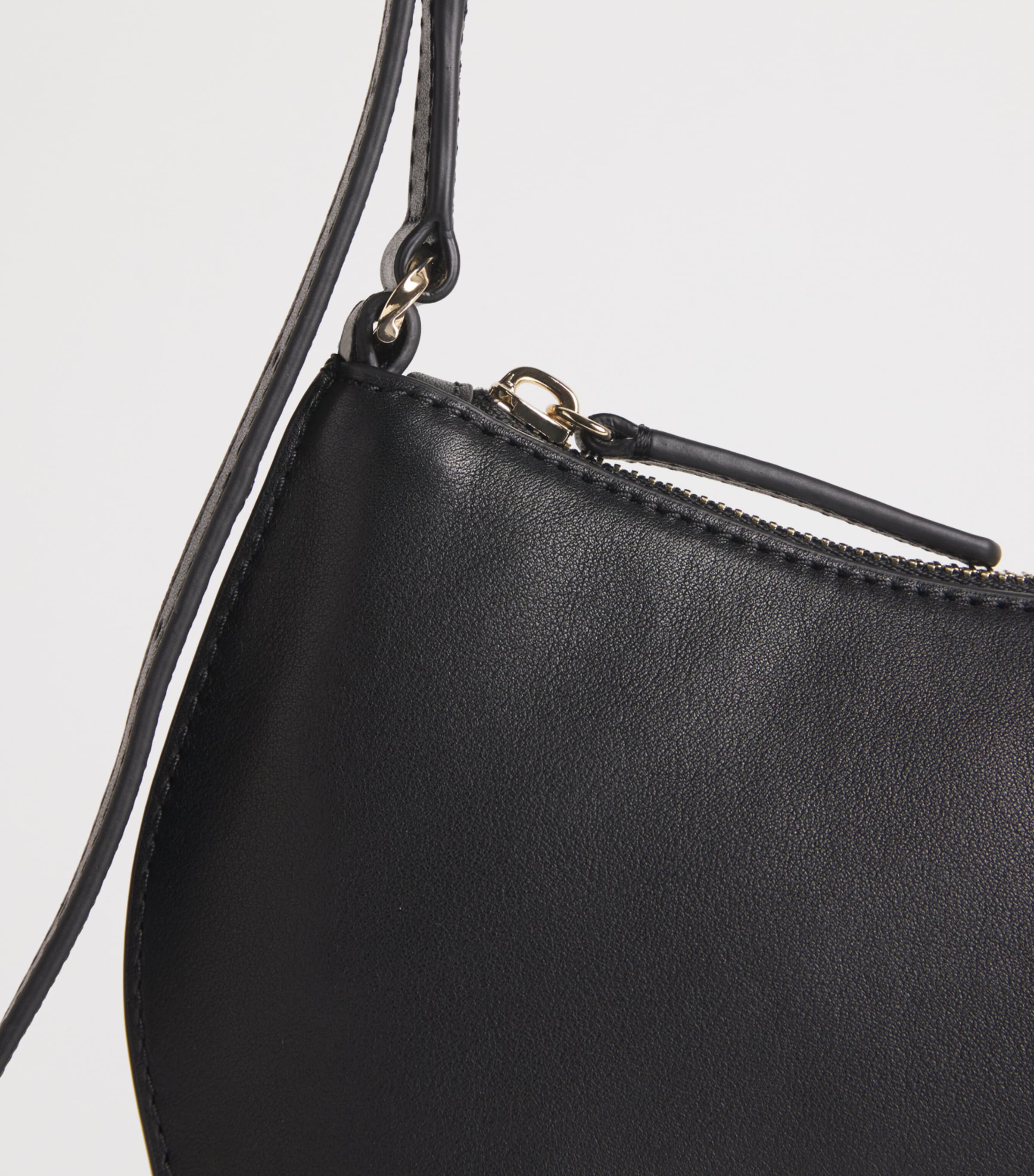 Claudie Pierlot Leather Shoulder Bag Black Image 5