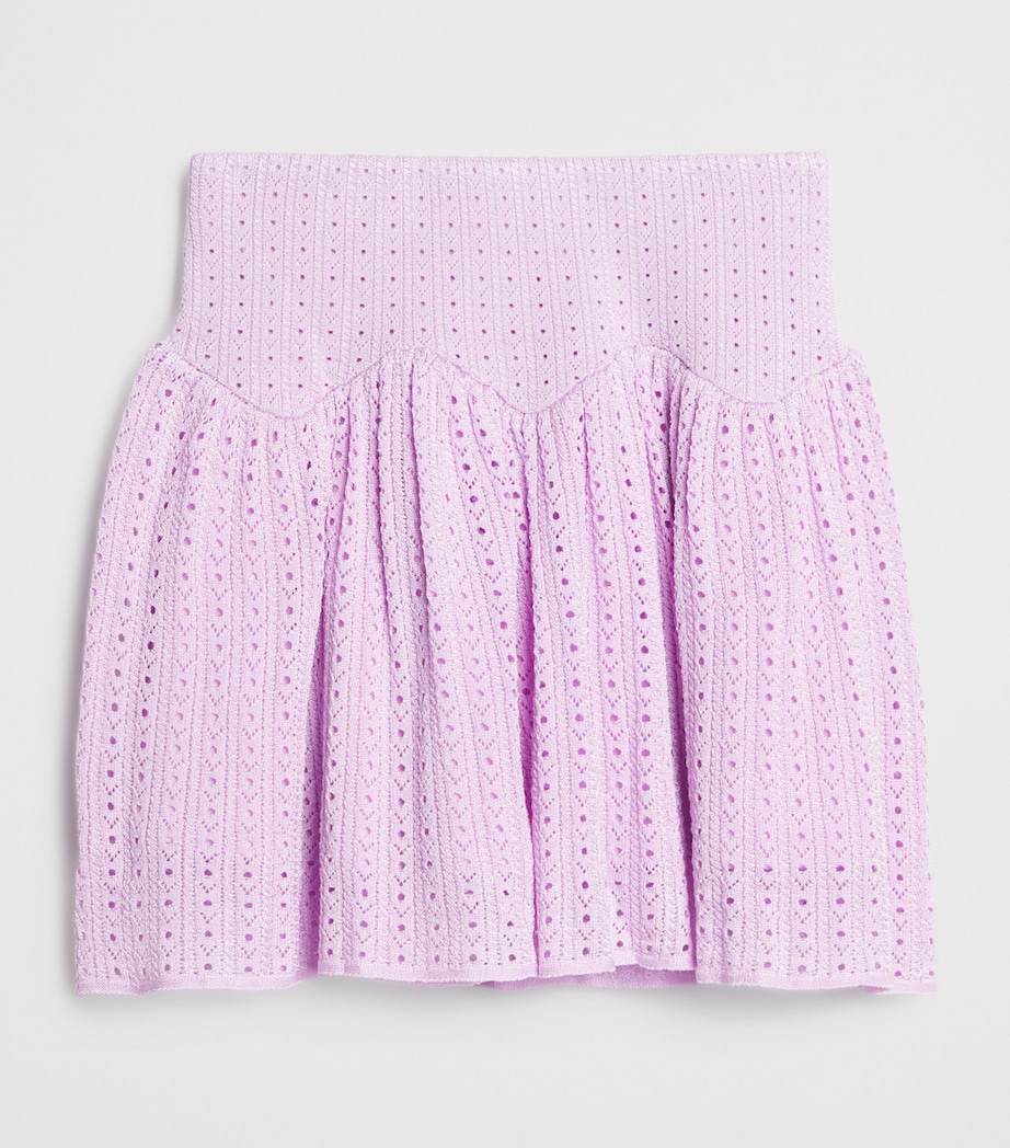 Knitted Ribbed Skirt (3-12 Years) PINK Image 2