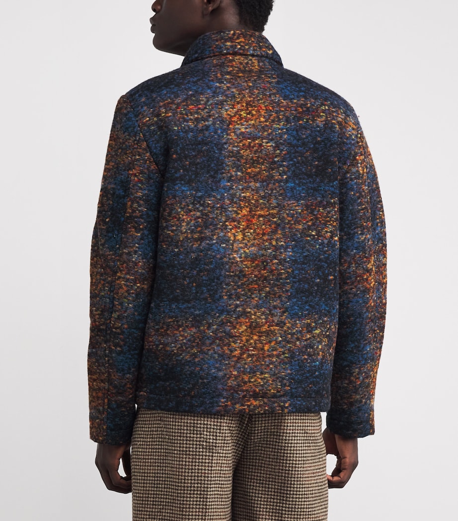 Wool-Blend Gael Jacket BLUE MULTI Image 4