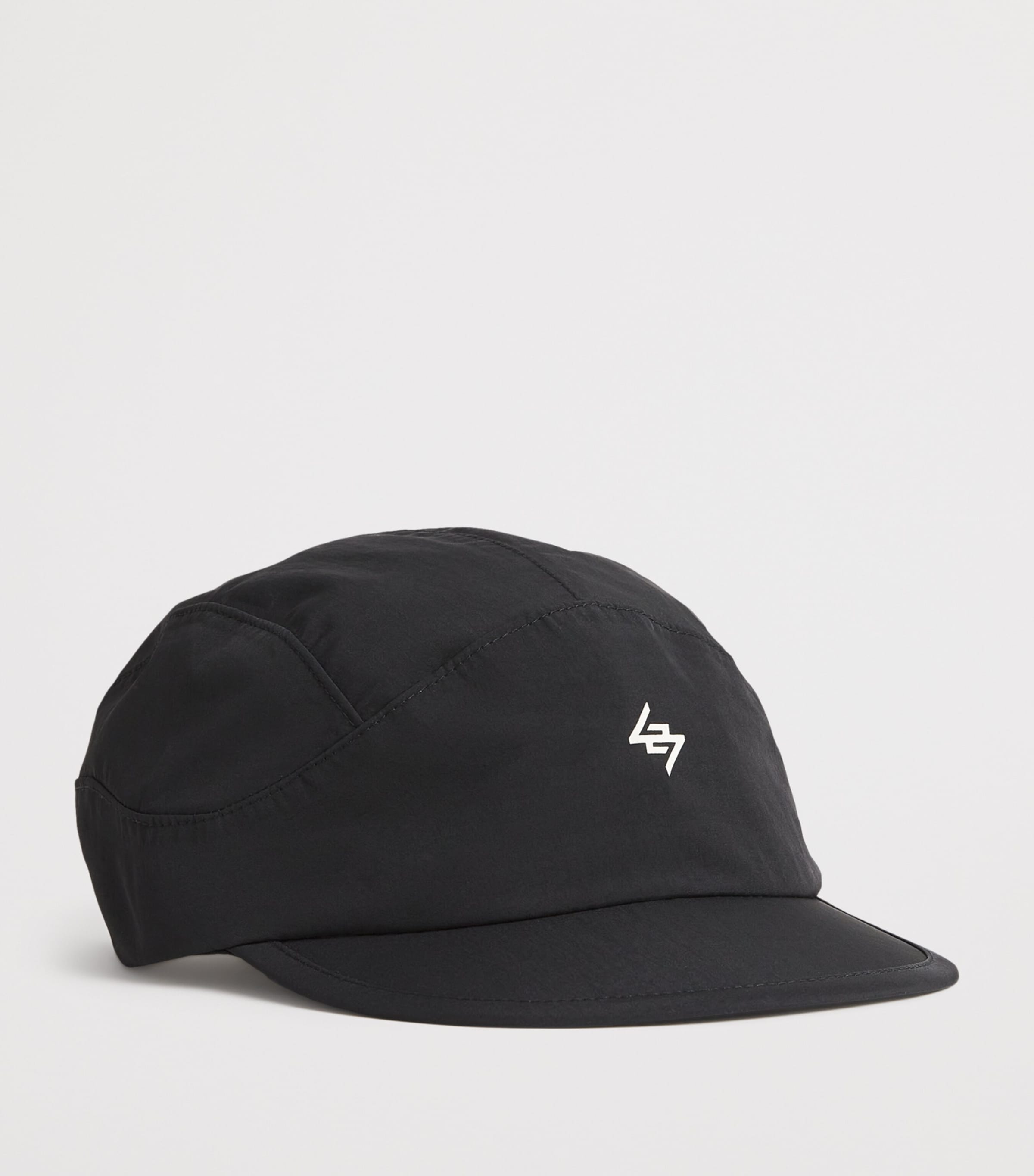 247 Panelled Cap BLACK Image 2