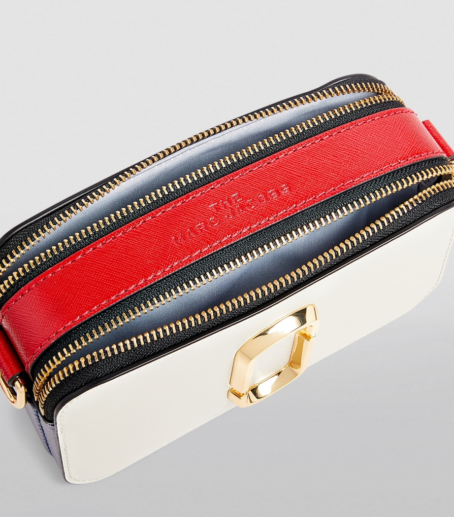 The Marc Jacobs Leather Snapshot Camera Cross-Body Bag 178 COCONUT MLT Image 4